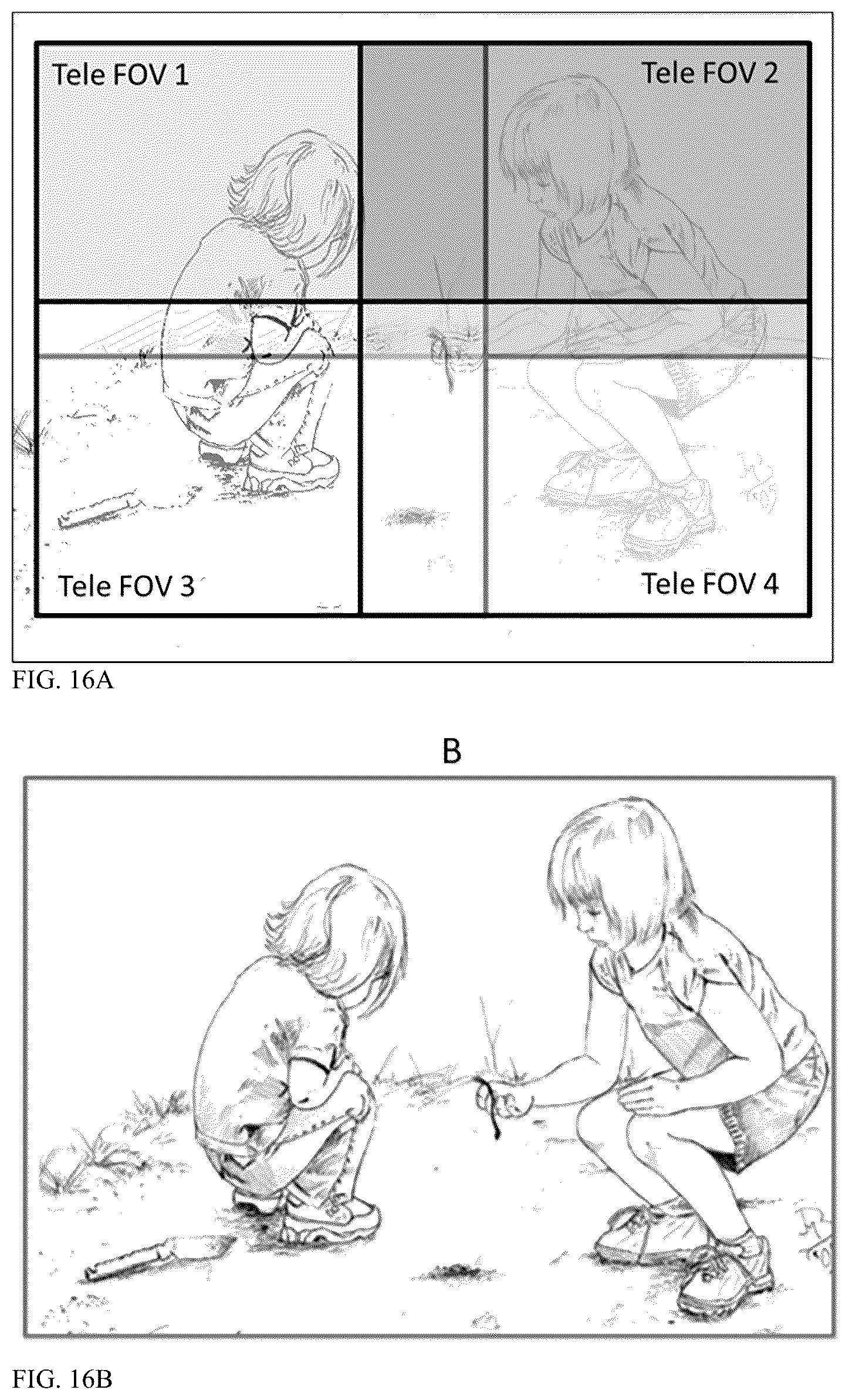 Patent US12568178 Figure 13 – Image stitching in the presence of a full field of view reference image