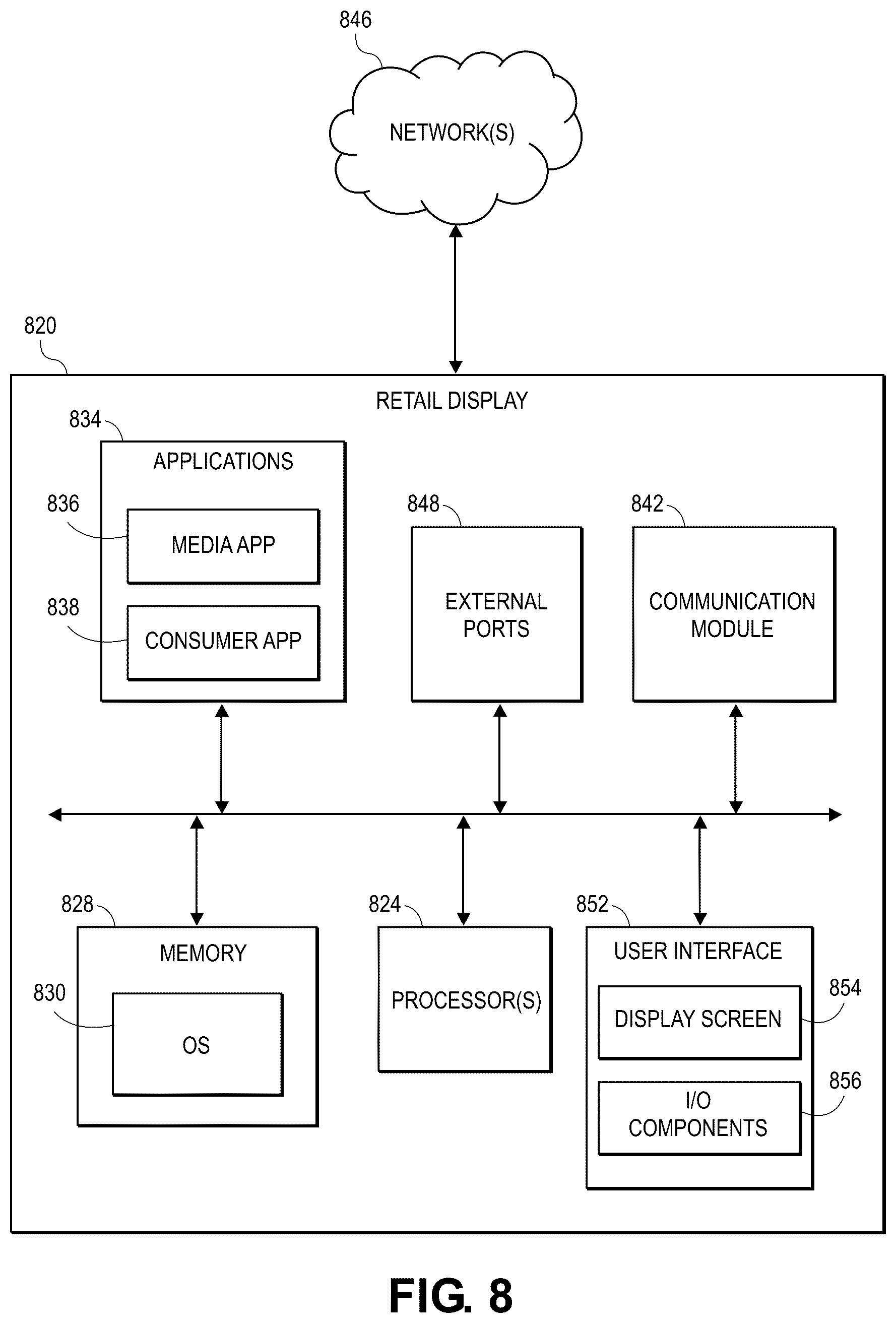 Patent US12568266 Figure 8 – Media content distribution platform