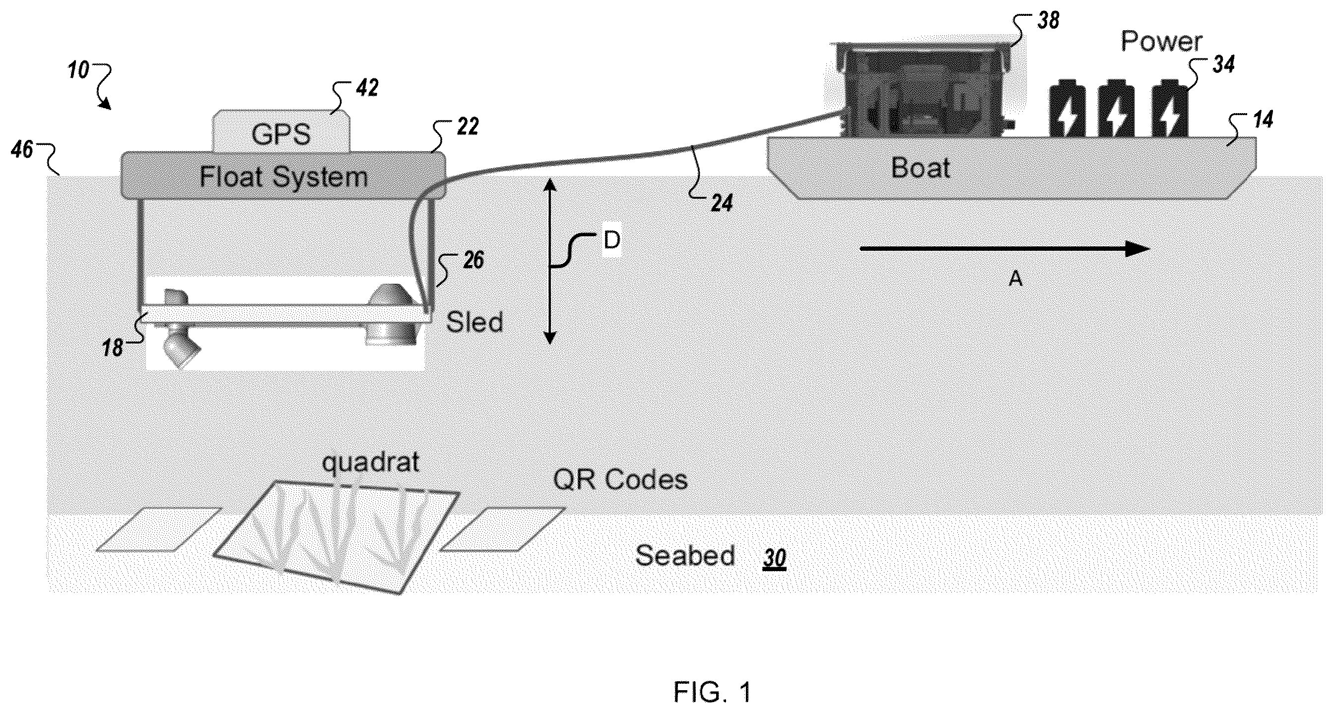 Patent US12568317 — Underwater camera system — Figure 1