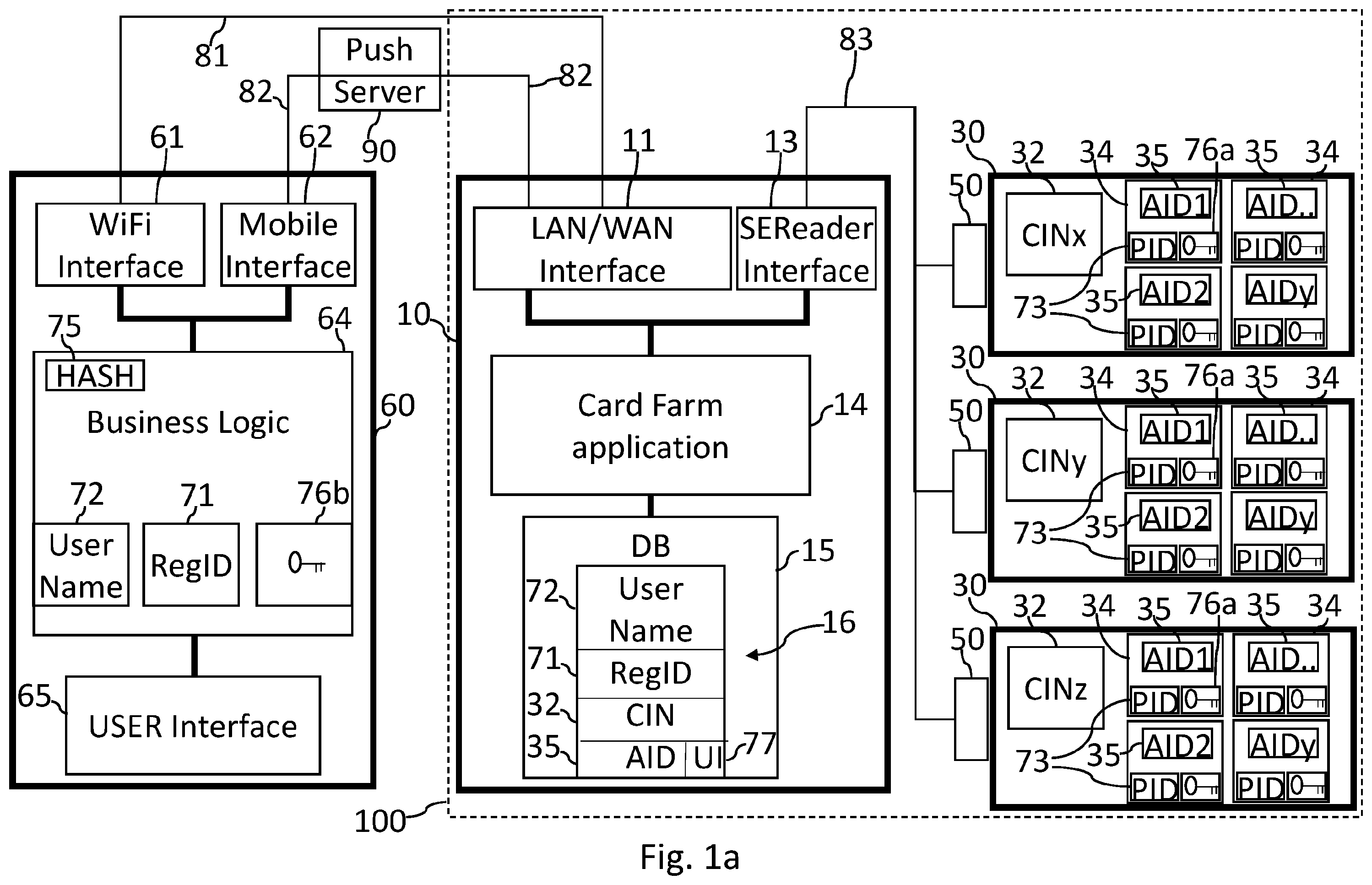 Patent US12568374 — Cloud computing environment and a method for providing remote secure element services — Figure 1