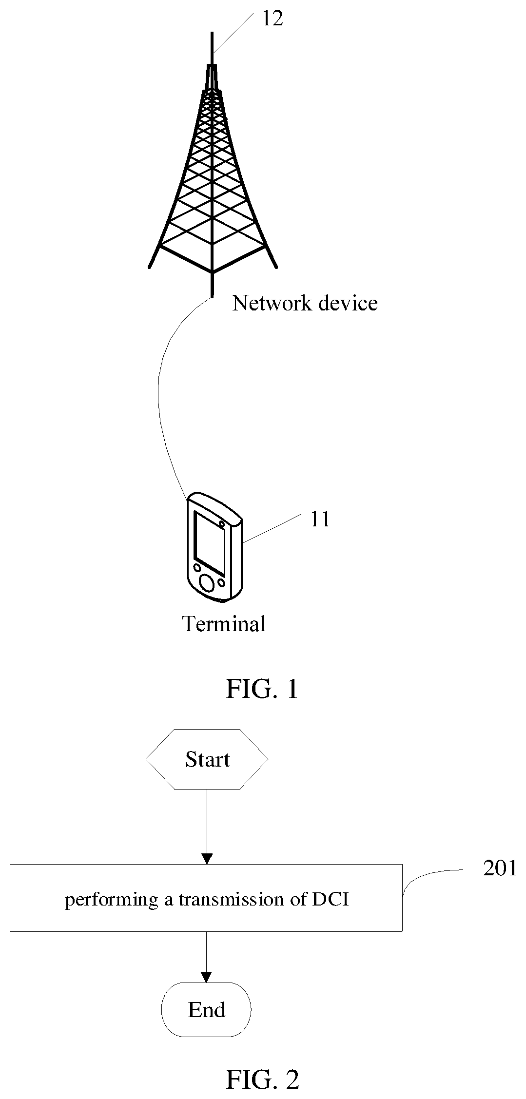 Patent US12568382 — DCI transmission method and communication device — Figure 1