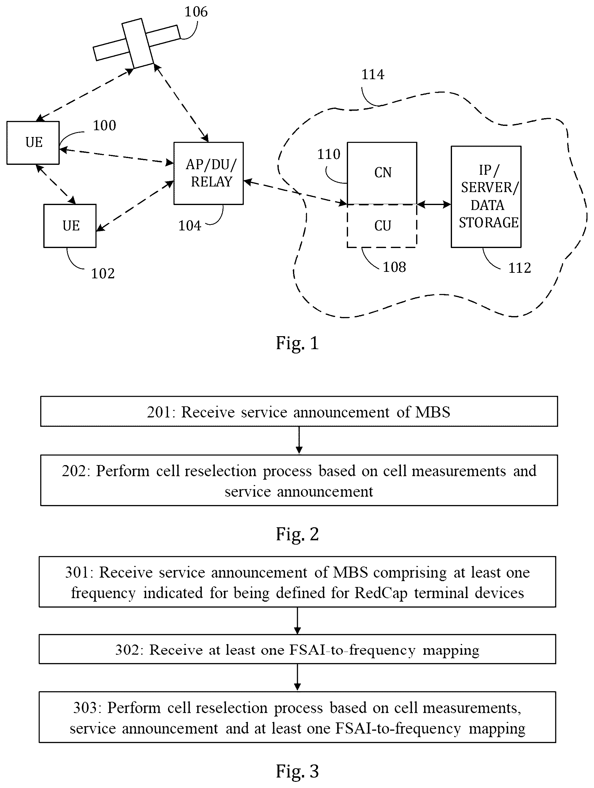 Patent US12568404 Figure 1 – Frequency prioritization for terminal devices receiving a multicast broadcast service