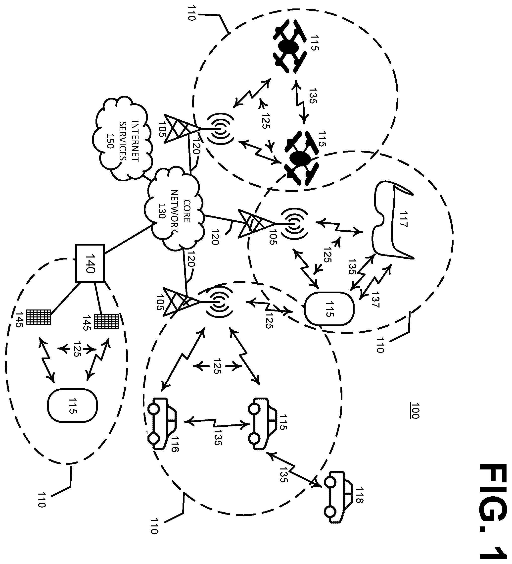 Patent US12568438 — Idle mode network power saving — Figure 1