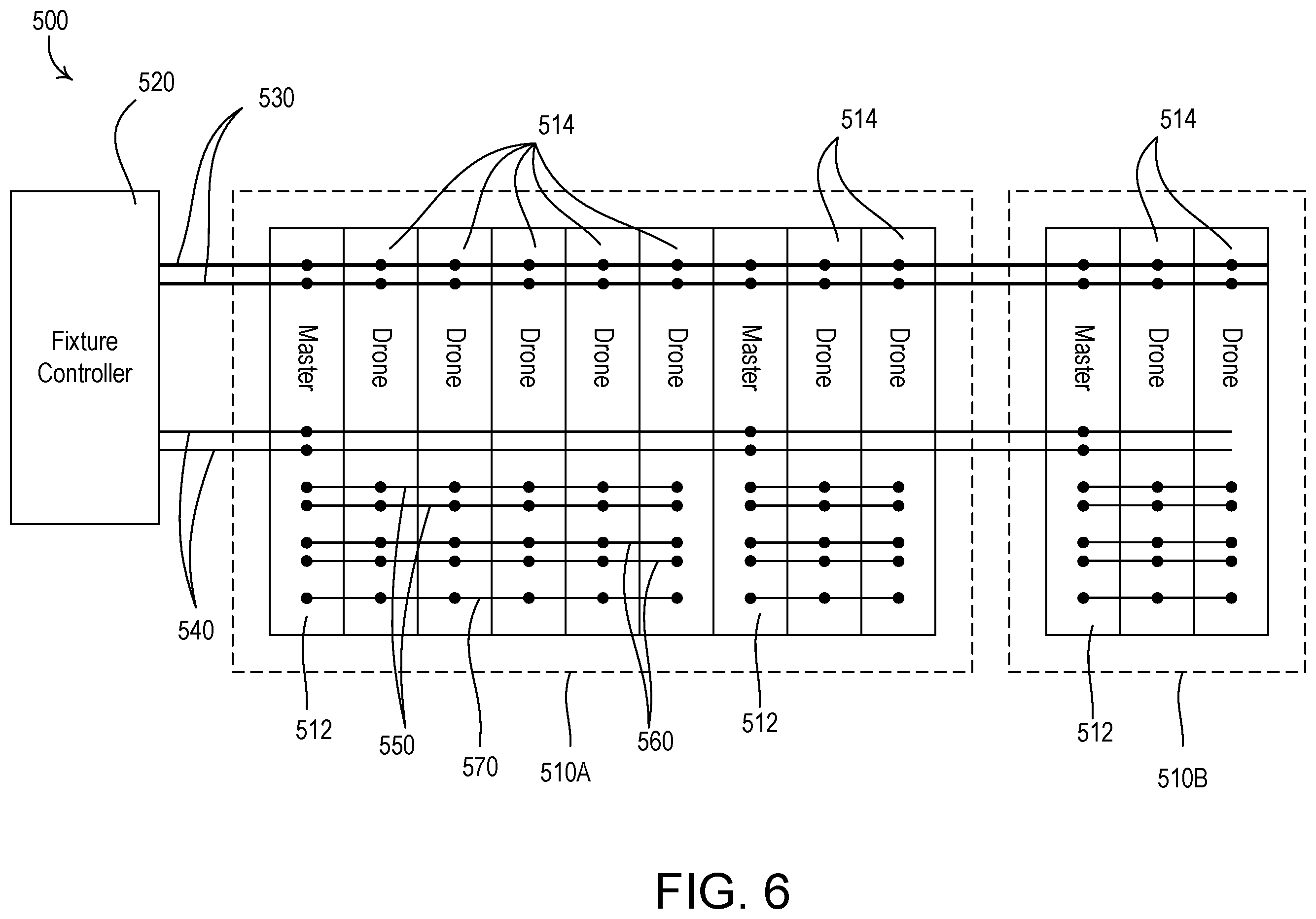Patent US12568569 Figure 6 – Method of generating a bus voltage for powering lighting devices