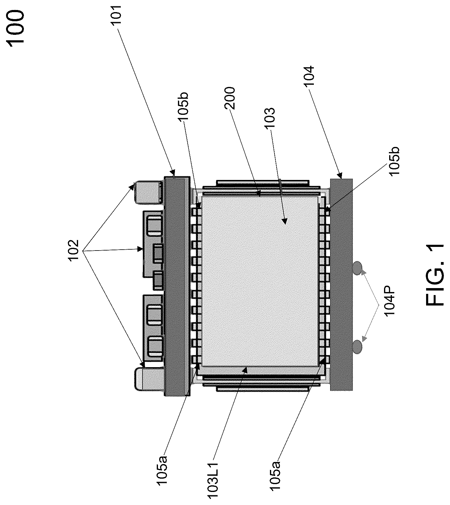Patent US12568582 — Electronic module — Figure 1