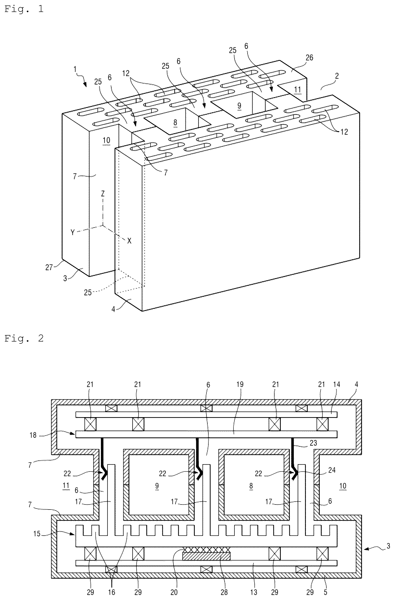 Patent US12568591 — Electronic casing comprising electronic boards — Figure 1
