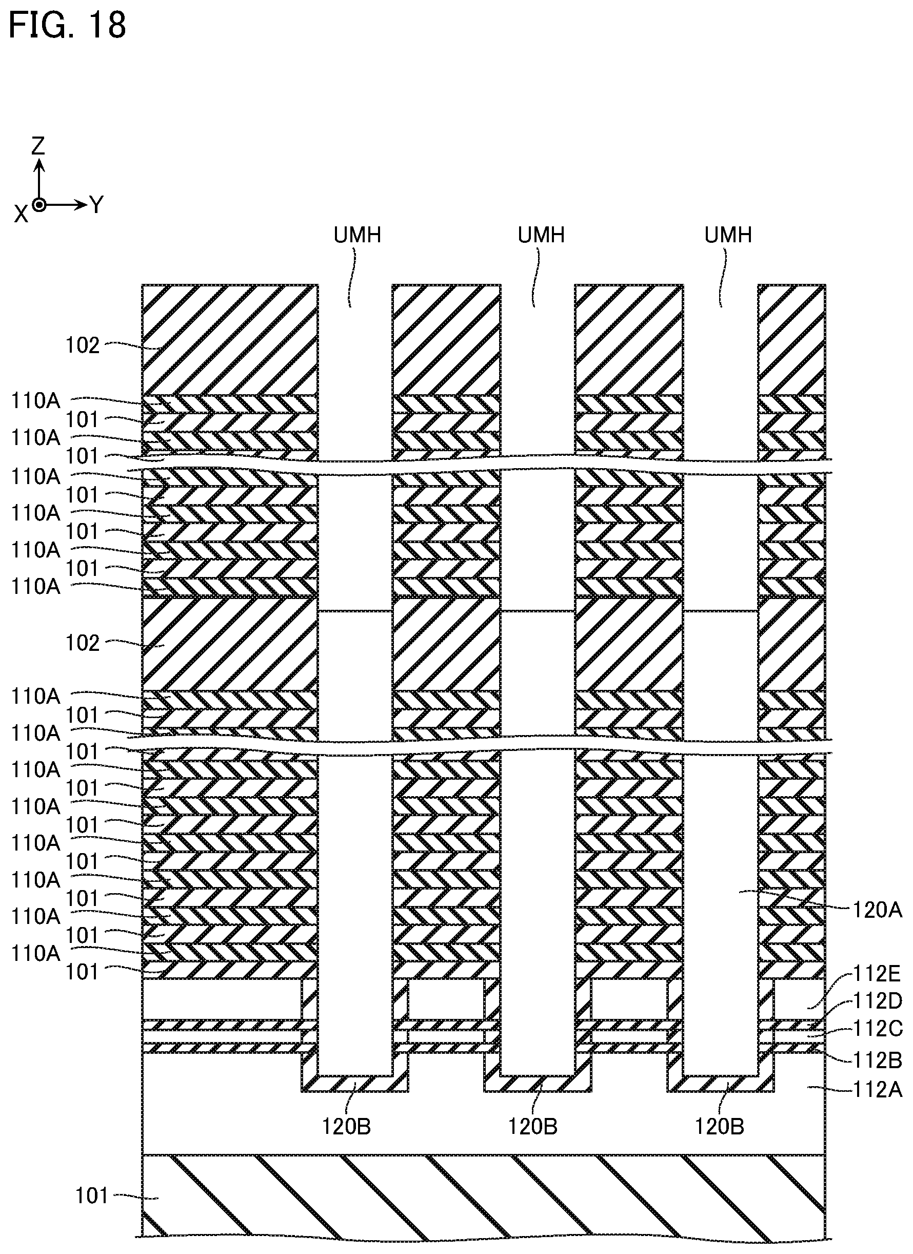 Patent US12568626 Figure 18 – Semiconductor memory device