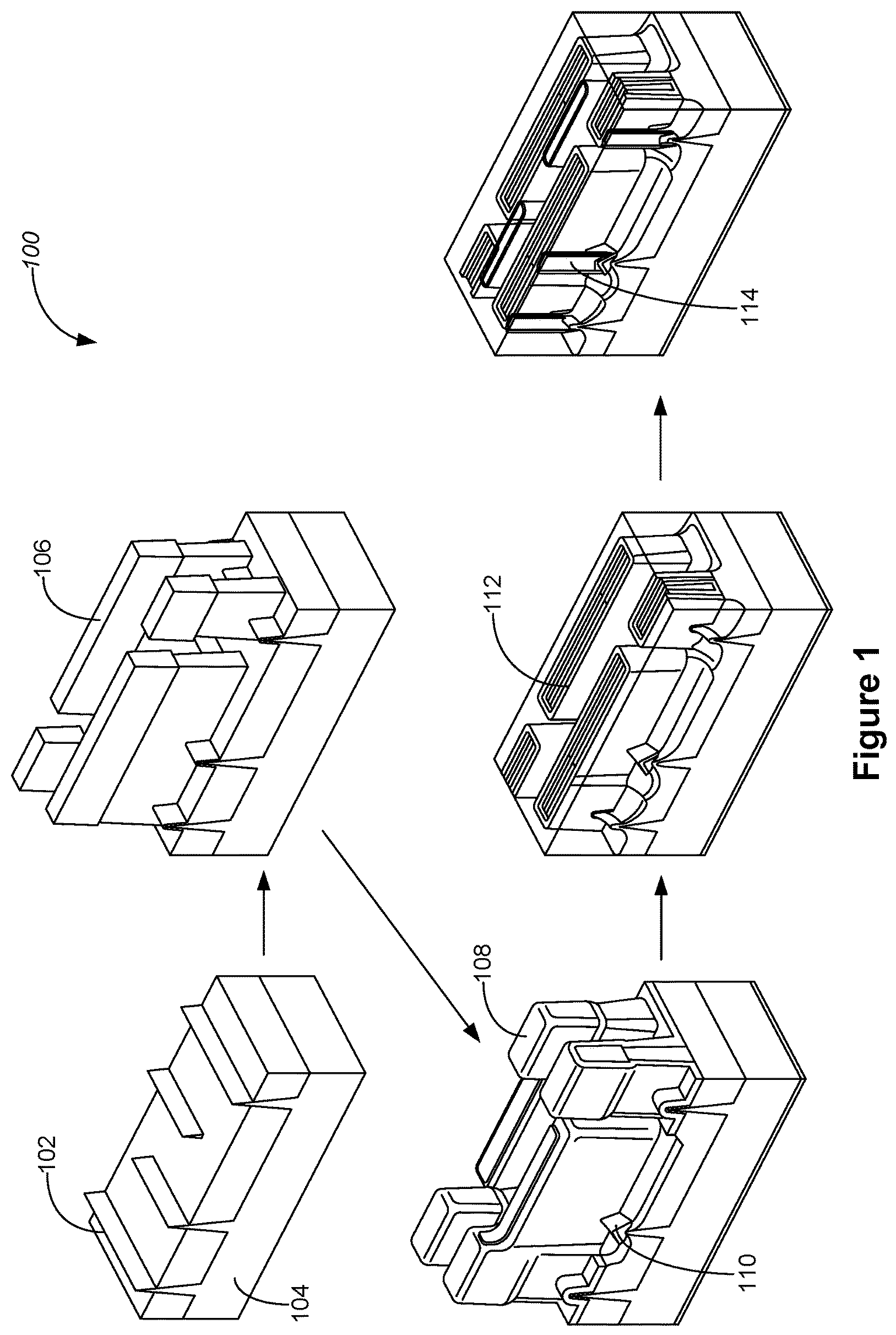 Patent US12568635 — Integration of FinFETs and schottky diodes on a substrate — Figure 1