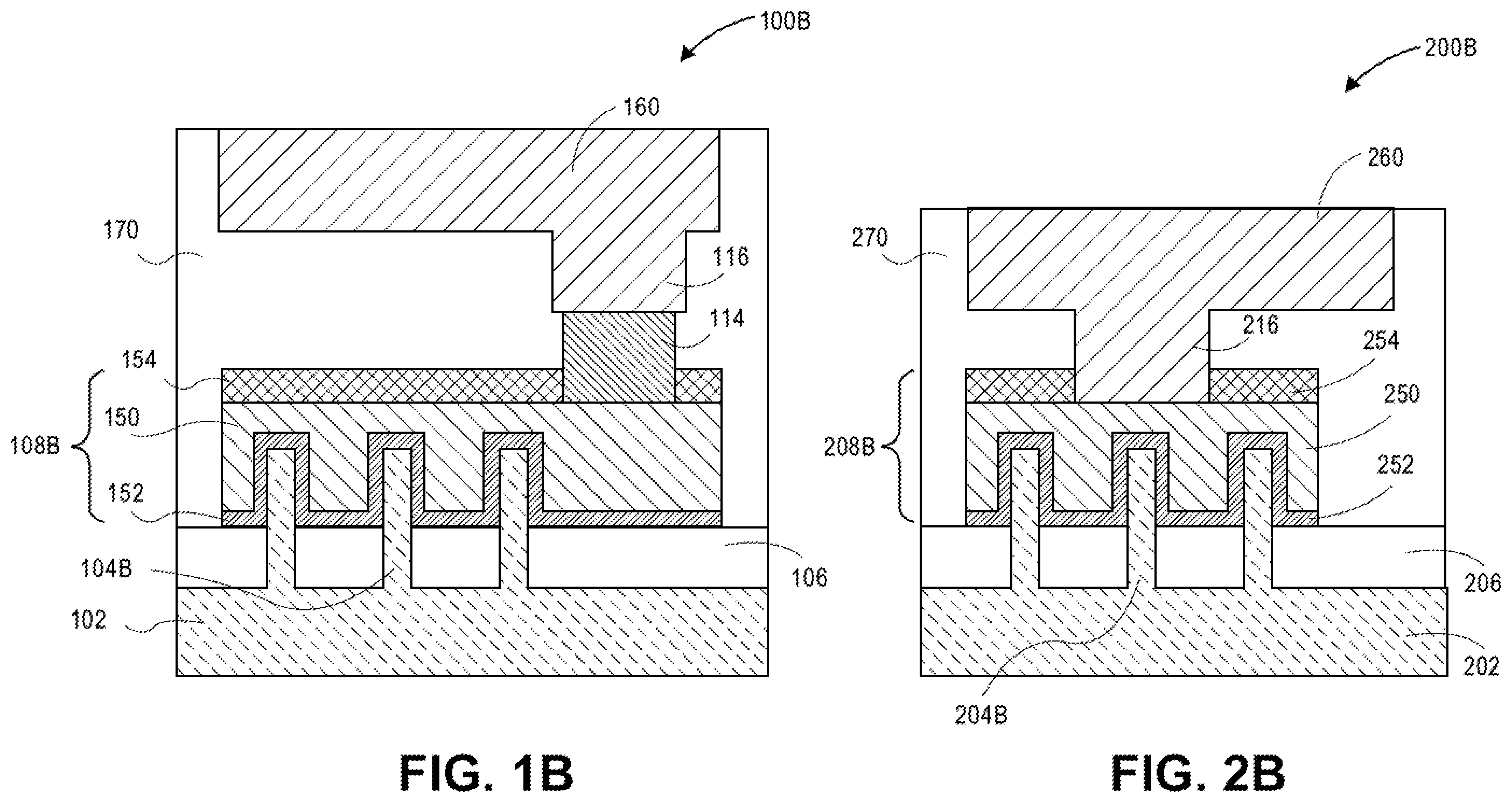 Patent US12568644 Figure 2 – Contact over active gate structures with trench contact layers for advanced integrated circuit structure fabrication