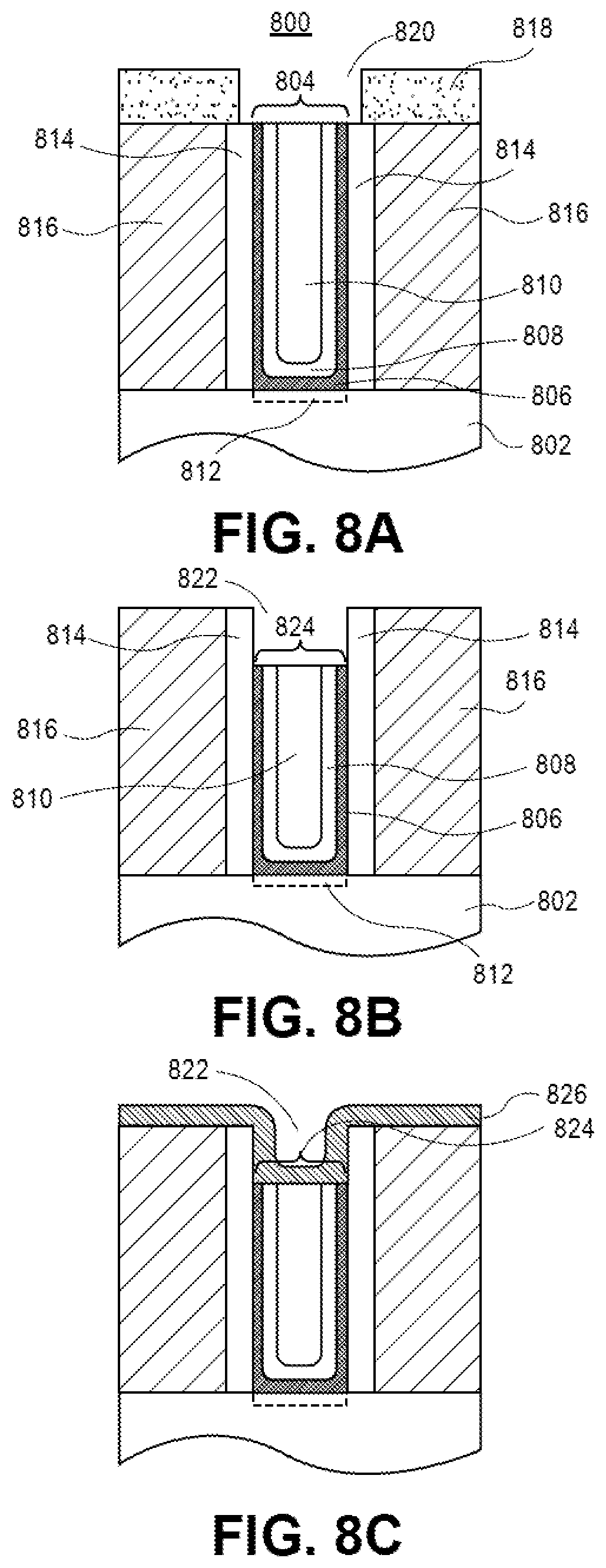 Patent US12568644 Figure 14 – Contact over active gate structures with trench contact layers for advanced integrated circuit structure fabrication