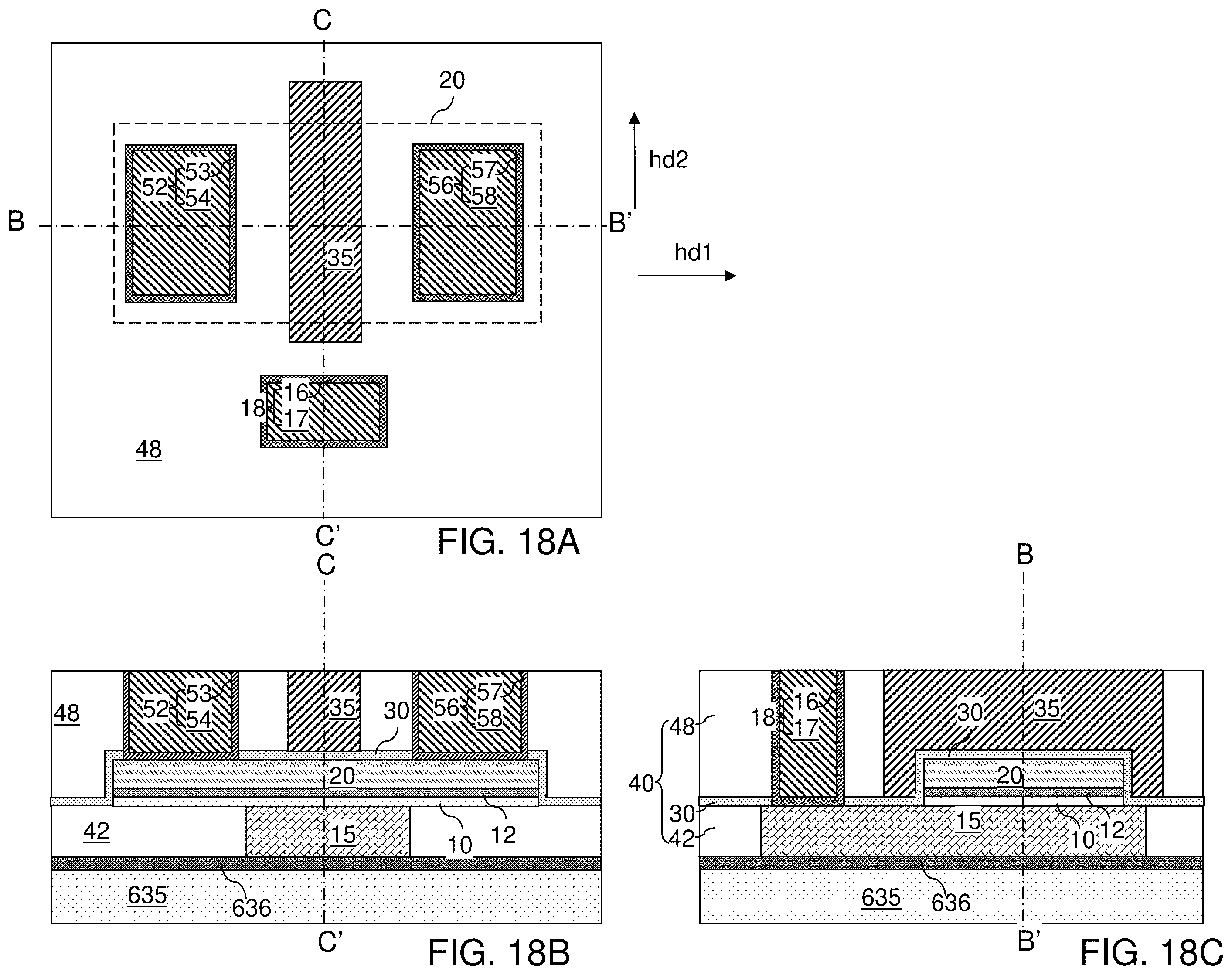 Patent US12568656 Figure 18 – Thin film transistor including a dielectric diffusion barrier and methods for forming the same