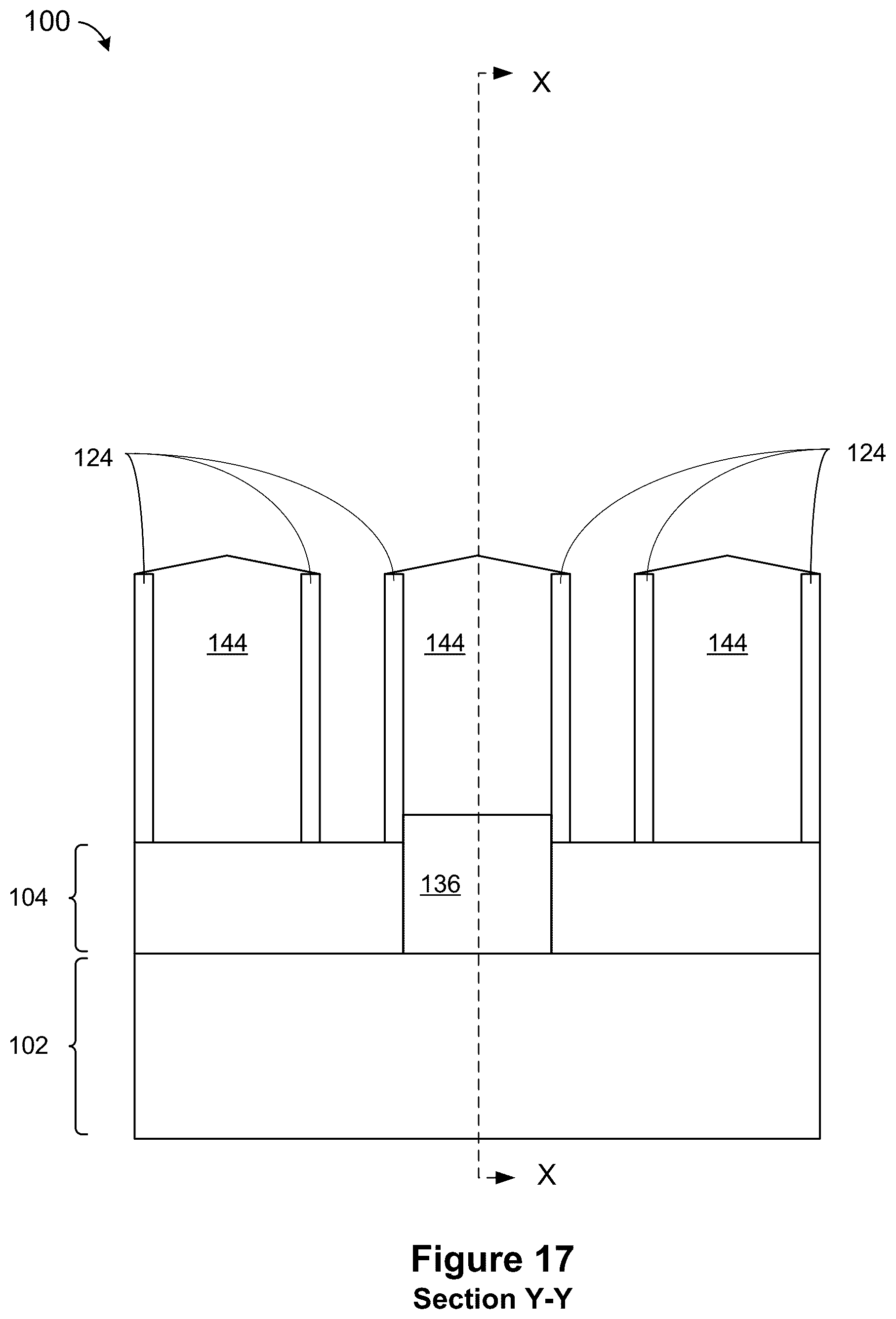 Patent US12568661 Figure 17 – Self-aligned backside trench epitaxy for low contact resistivity