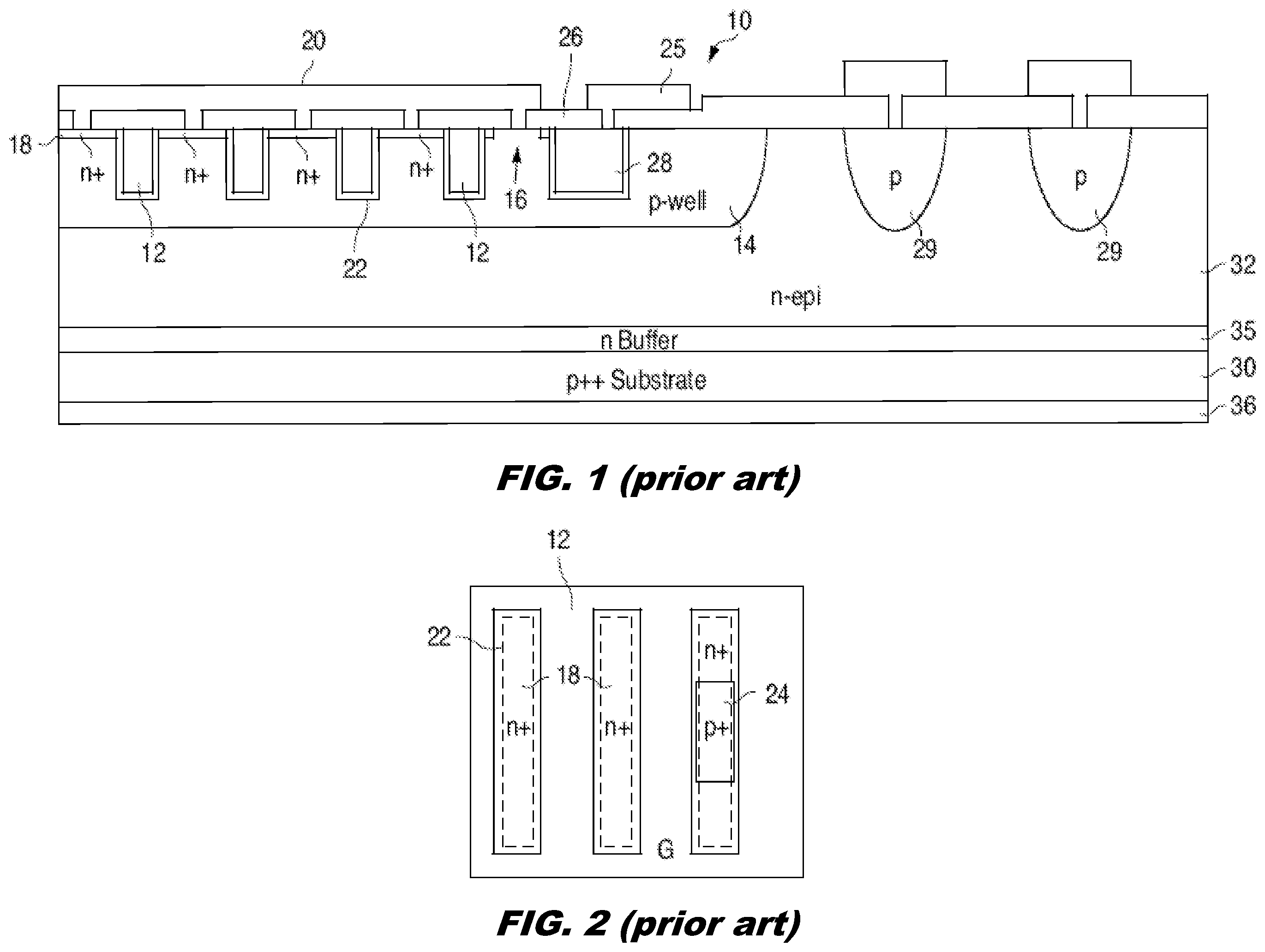 Patent US12568666 — Insulated gate turn-off device with short channel PMOS transistor — Figure 1