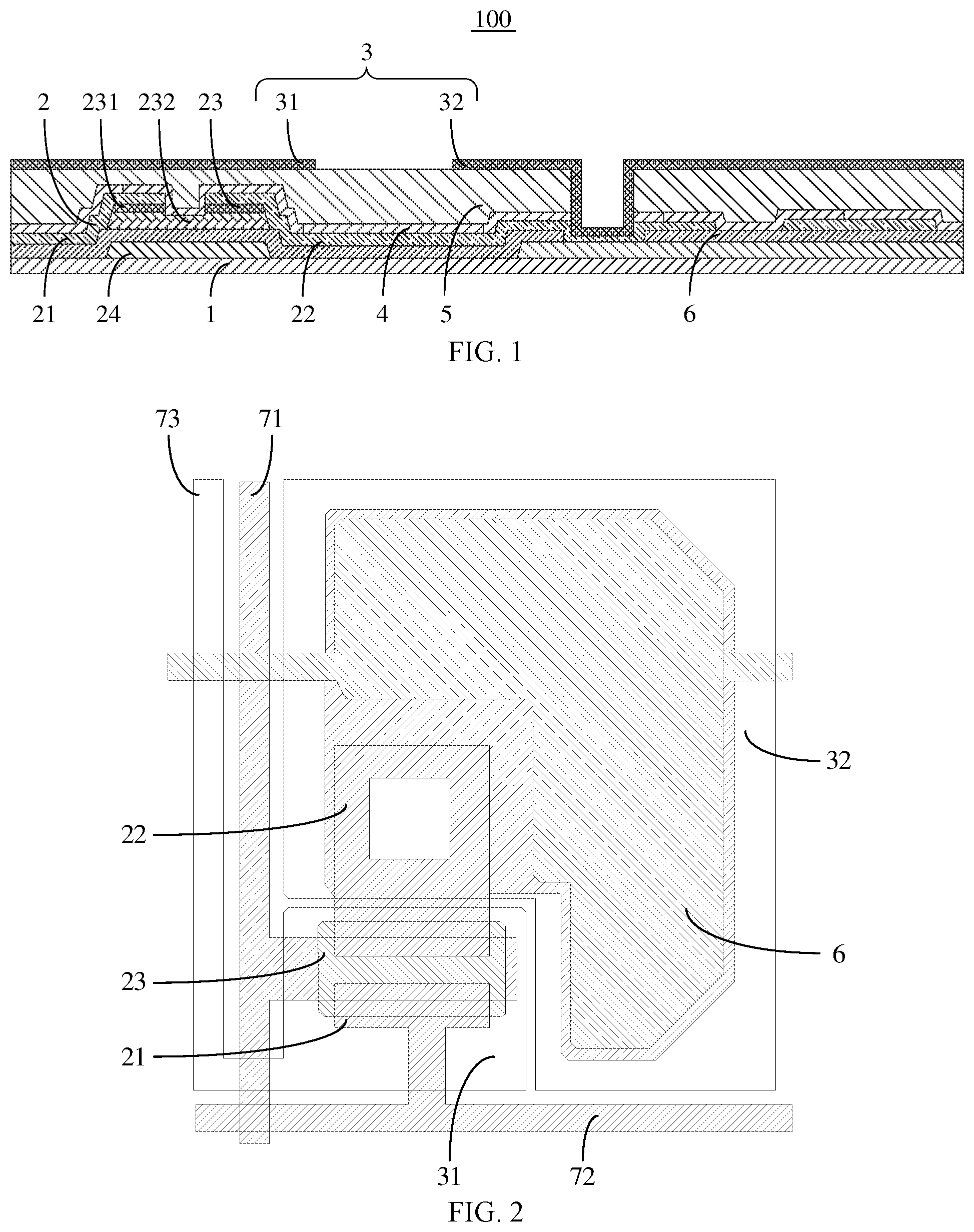 Patent US12568690 — Array substrate and control method thereof, manufacturing method thereof and electronic paper display device — Figure 1