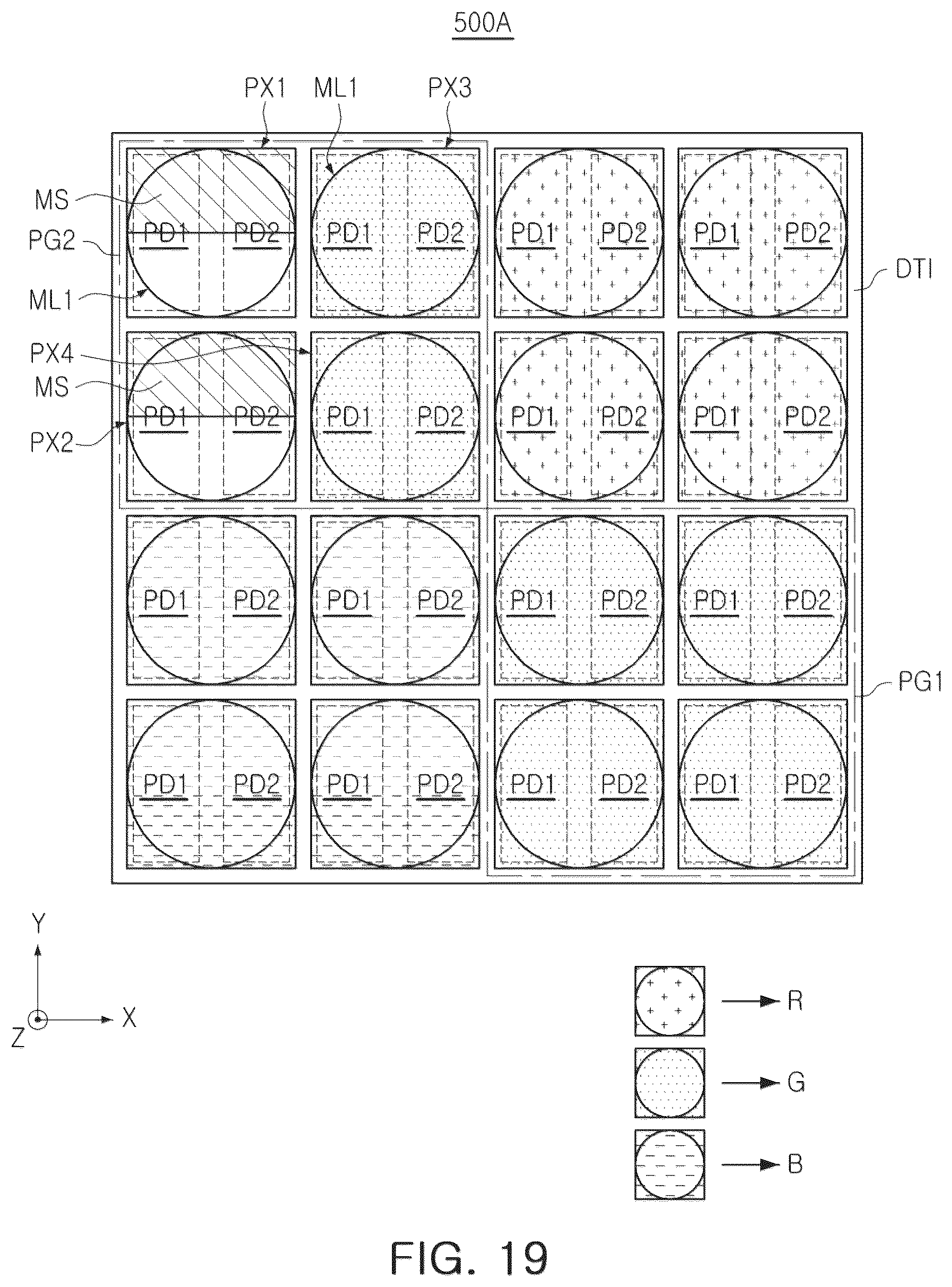 Patent US12568697 Figure 19 – Image sensor