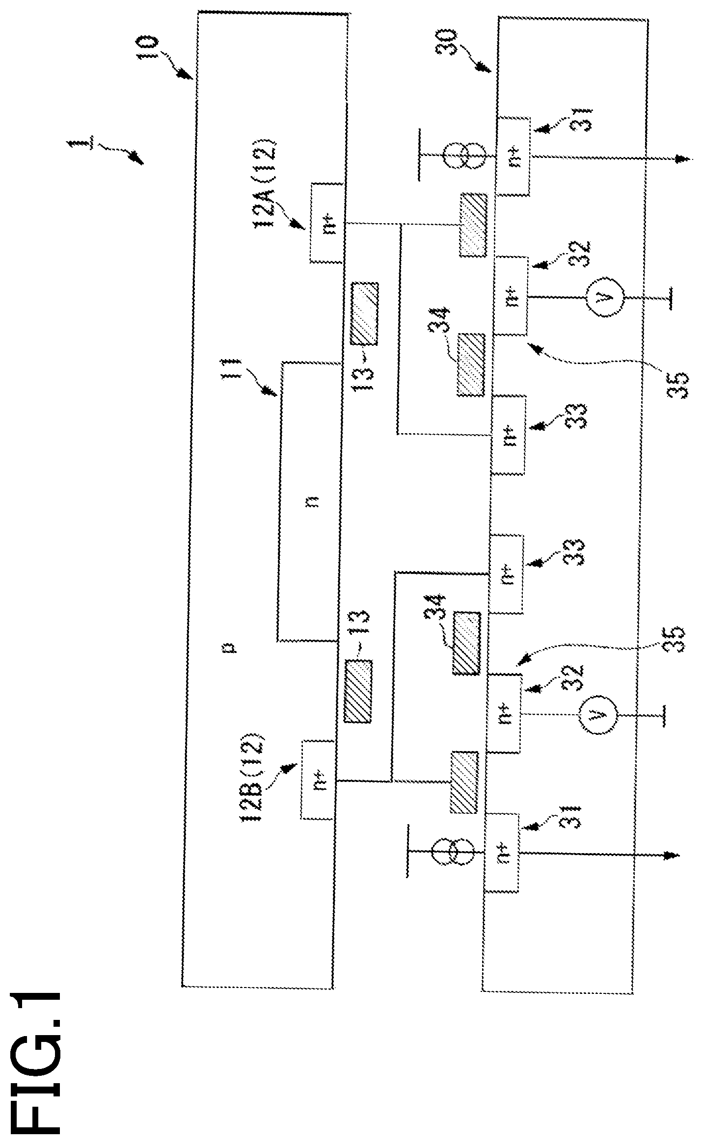 Patent US12568698 — Solid-state image sensor and imaging system — Figure 1