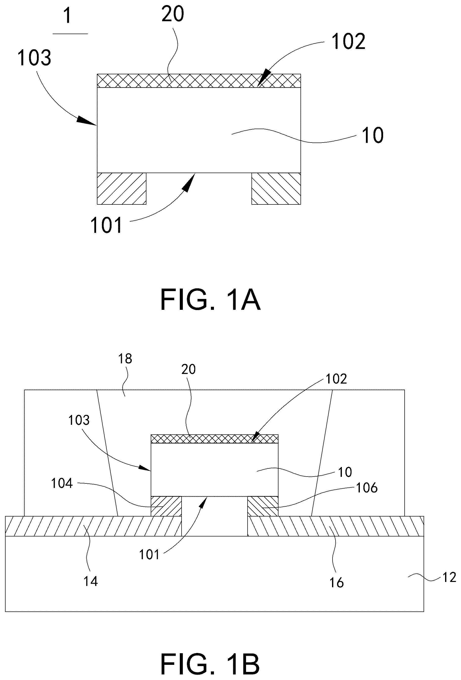 Patent US12568721 — Light-emitting diode and light-emitting device — Figure 1