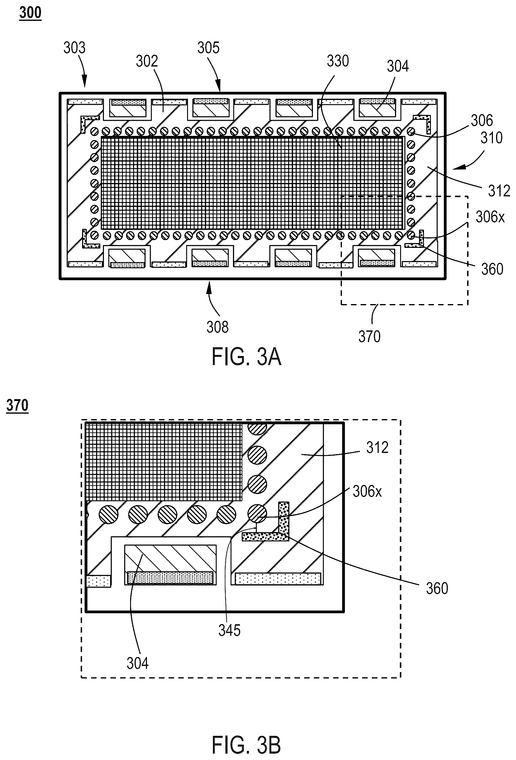 Patent US12568728 Figure 4 – Hybrid CMOS micro-LED display layout