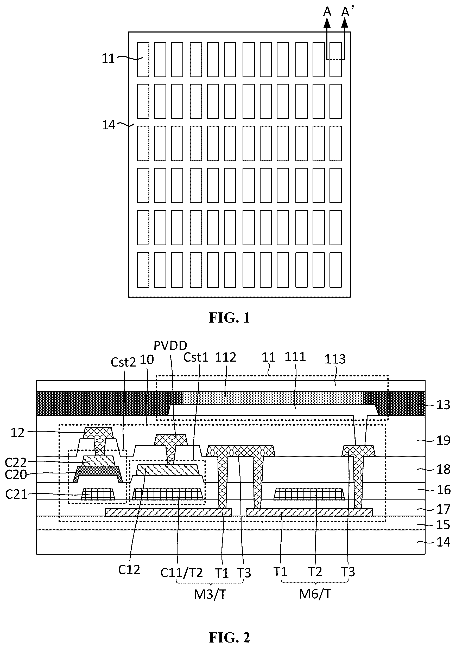 Patent US12568737 — Display panel and display device — Figure 1