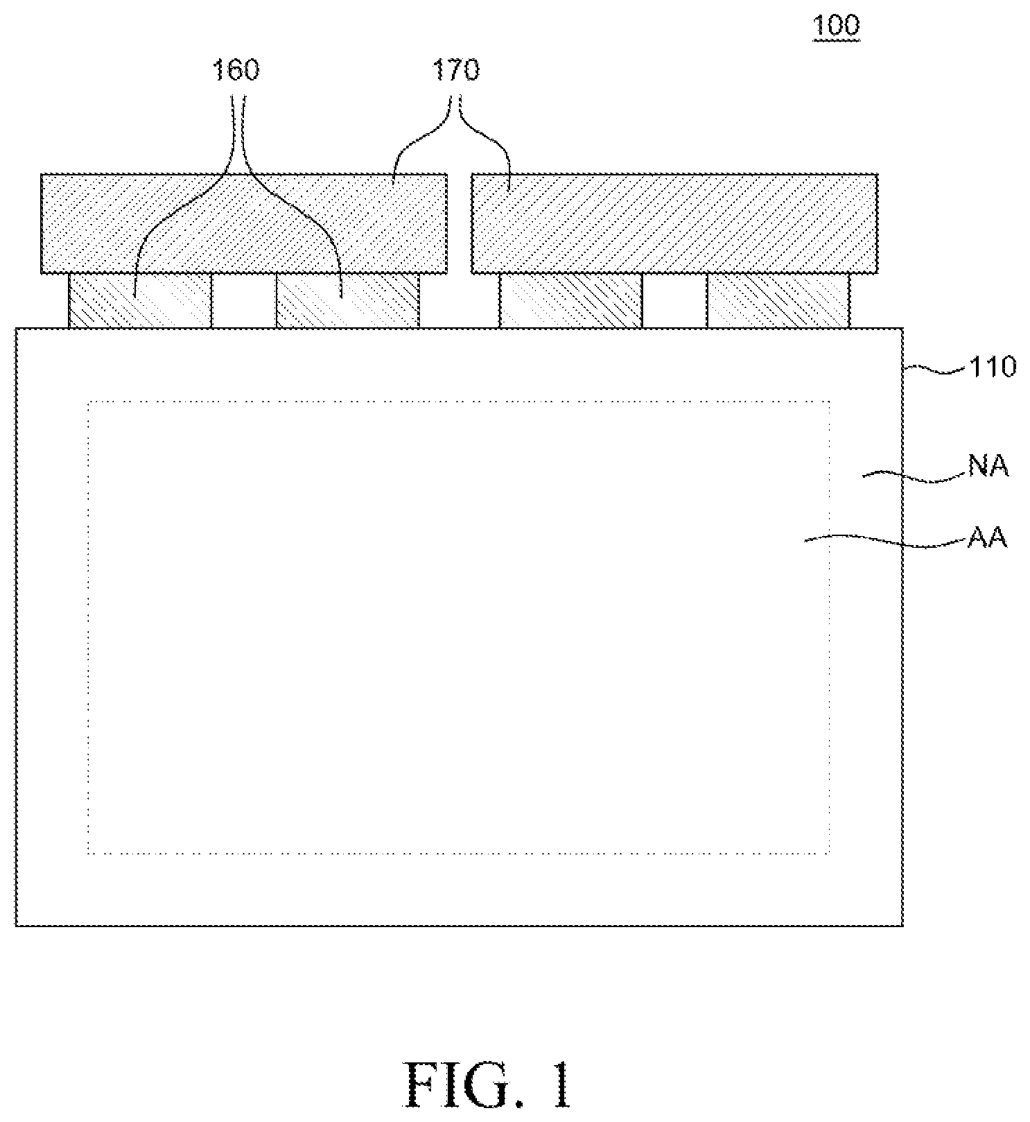 Patent US12568757 Figure 1 – Display device