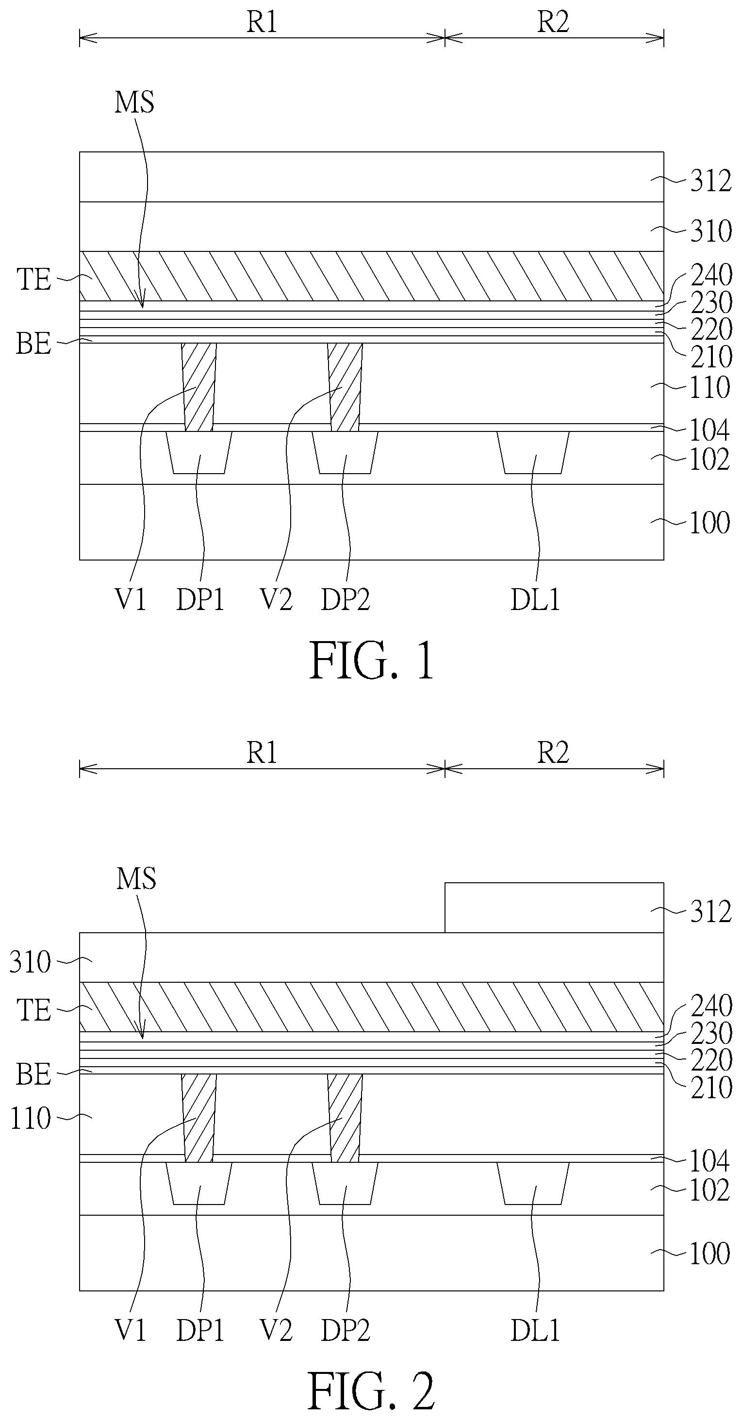 Patent US12568770 — Semiconductor memory device and fabrication method thereof — Figure 1