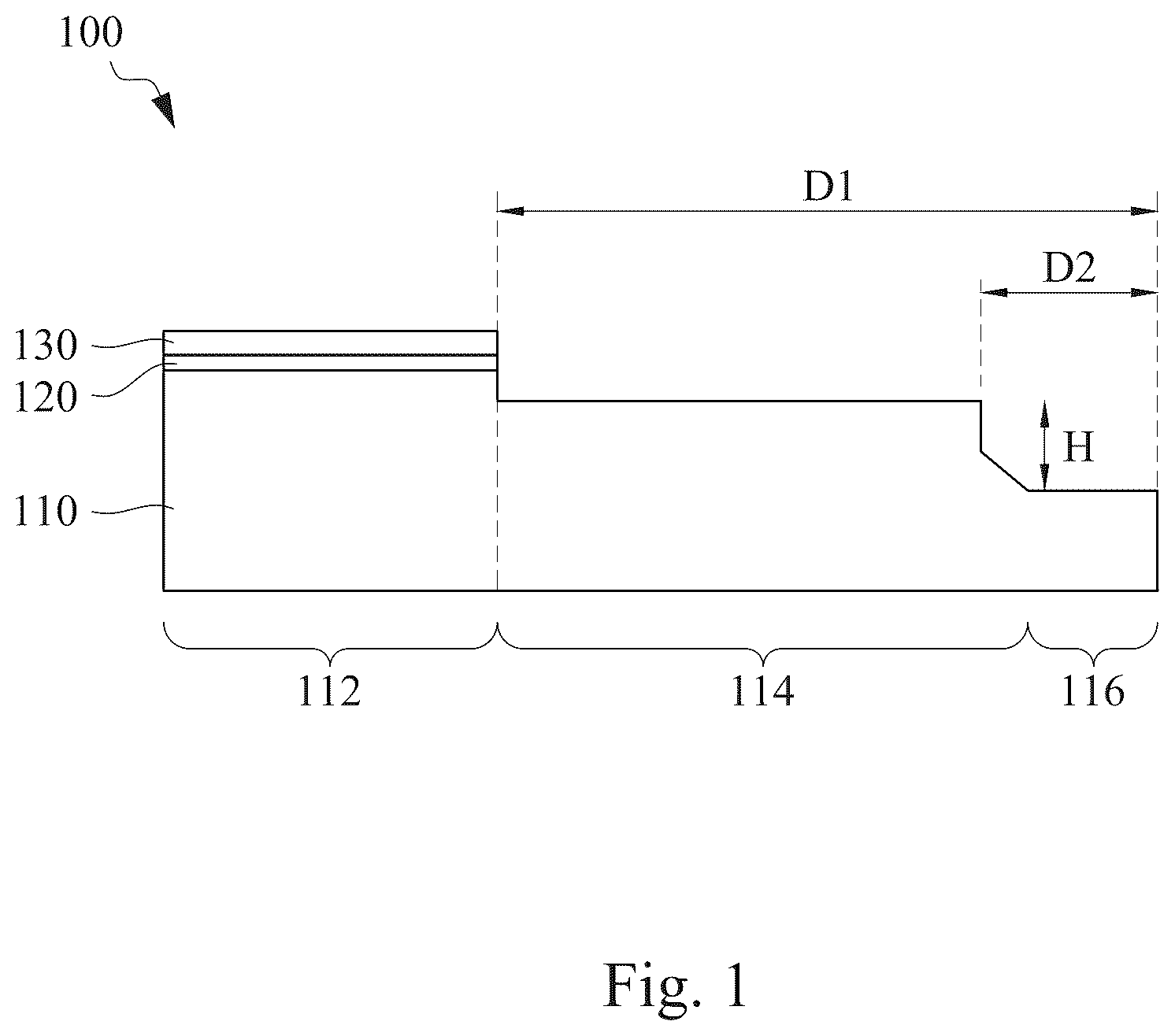 Patent US12568780 Figure 1 – Semiconductor device and method of manufacturing