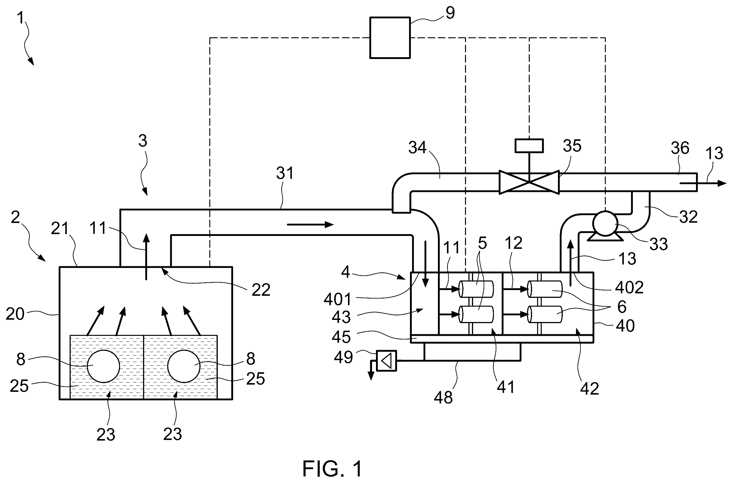 Patent US12568785 — Particle removal method in semiconductor fabrication process — Figure 1