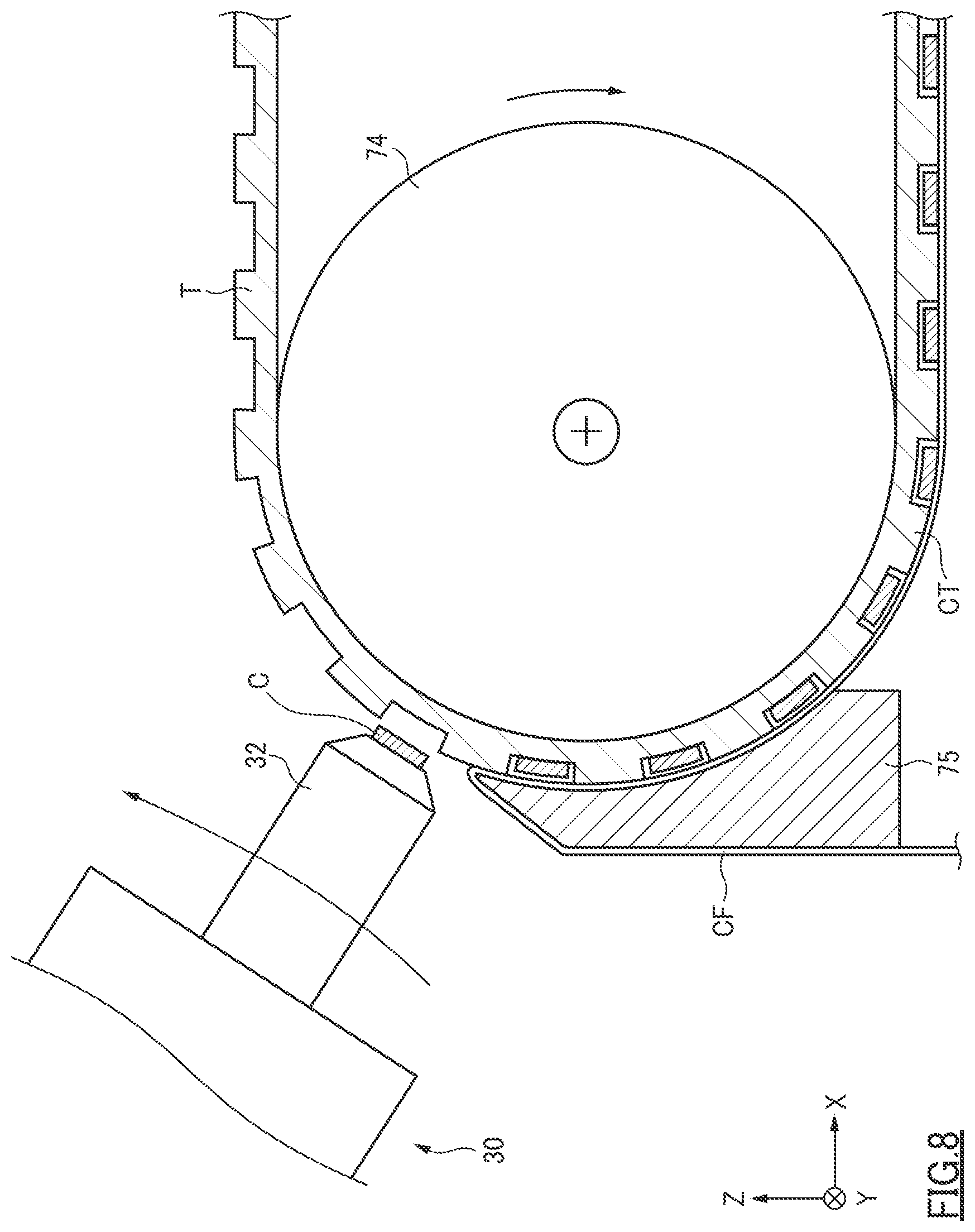 Patent US12568787 Figure 8 – IC chip mounting device and IC chip mounting method