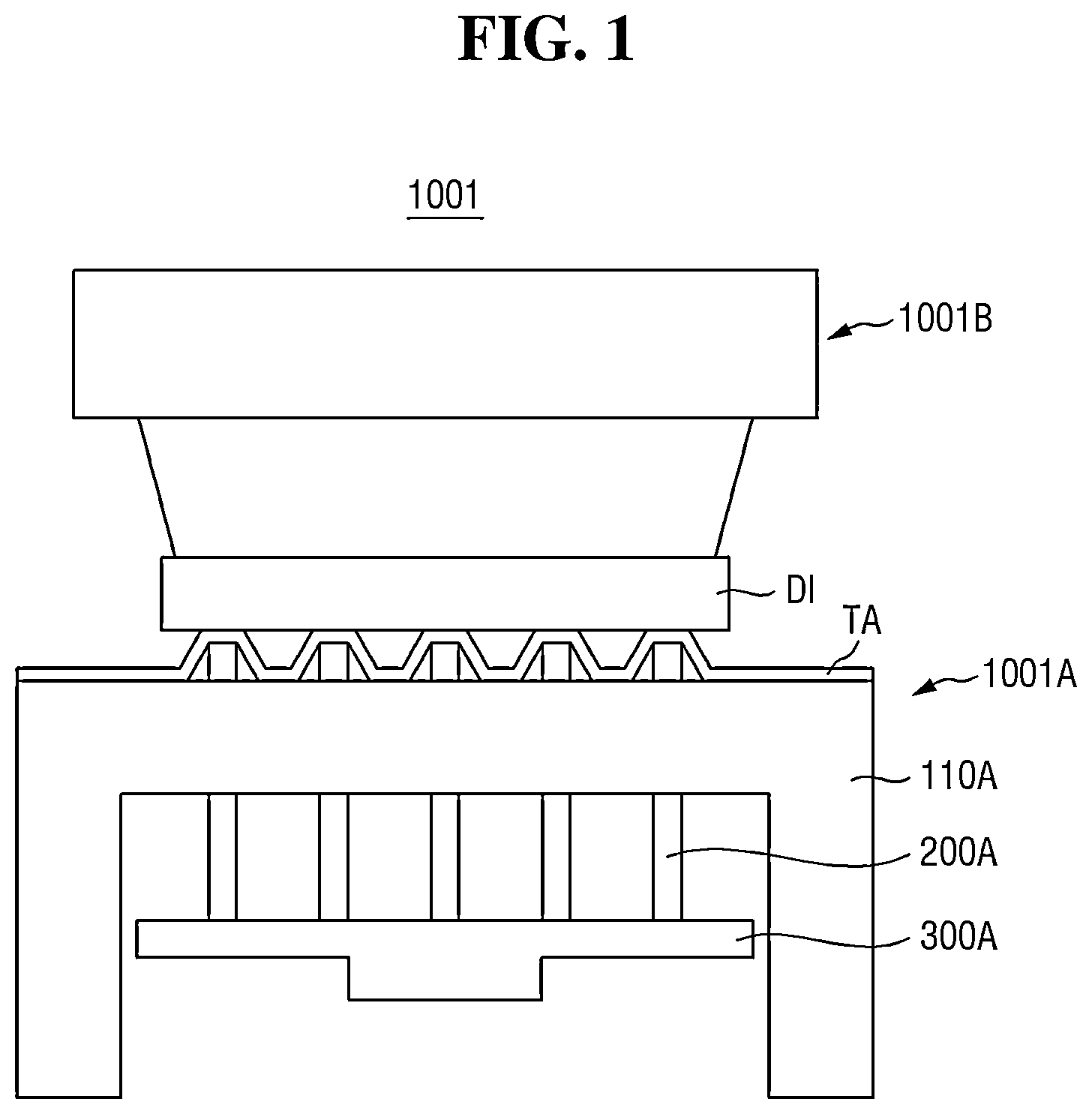 Patent US12568788 — Semiconductor package manufacturing apparatus and semiconductor package manufacturing method using the same — Figure 1