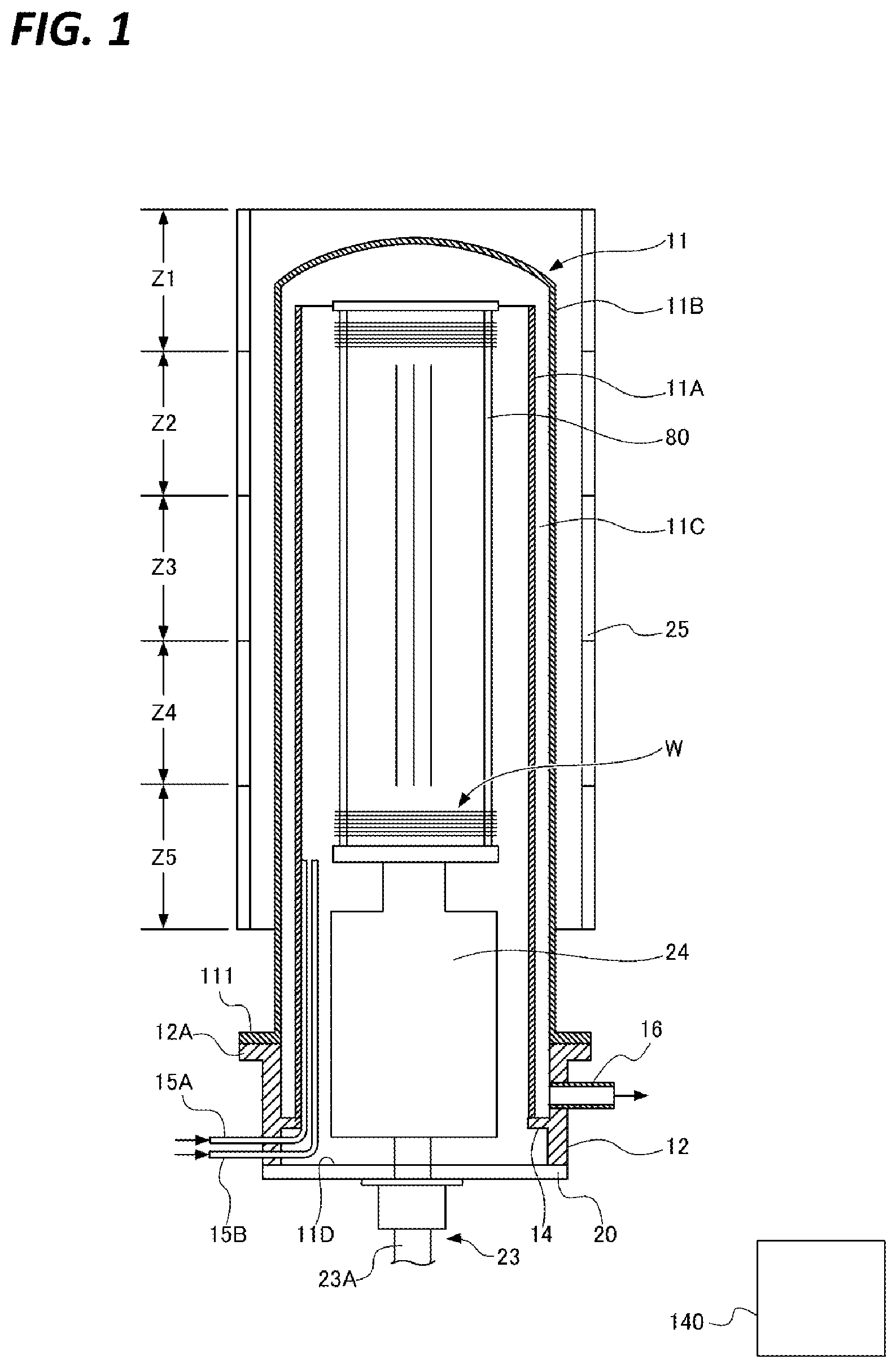 Patent US12568793 — Substrate processing apparatus, substrate processing method, and storage medium thereof — Figure 1
