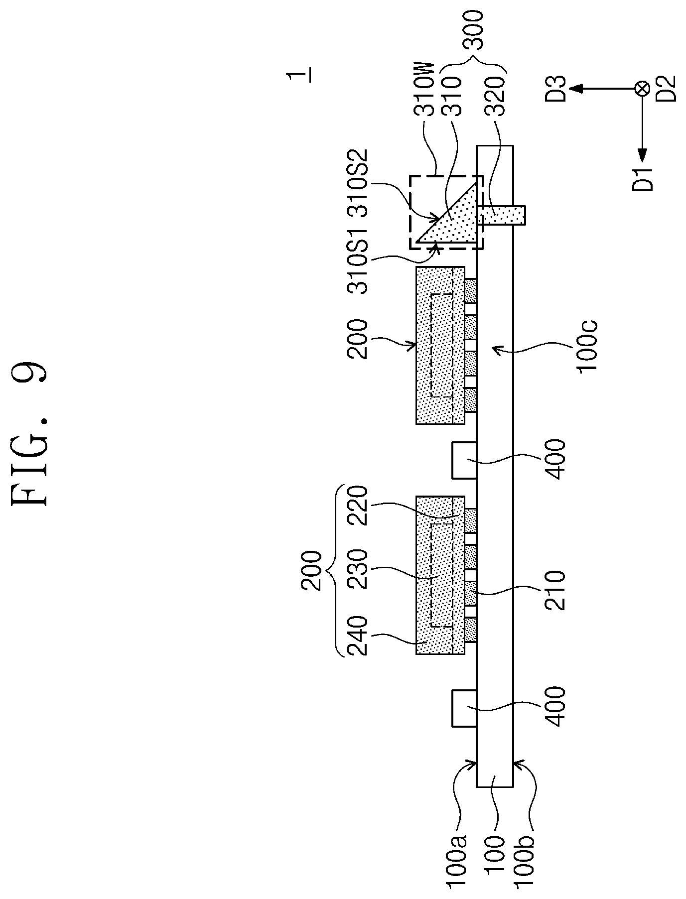 Patent US12568822 Figure 9 – Semiconductor module including a clip structure