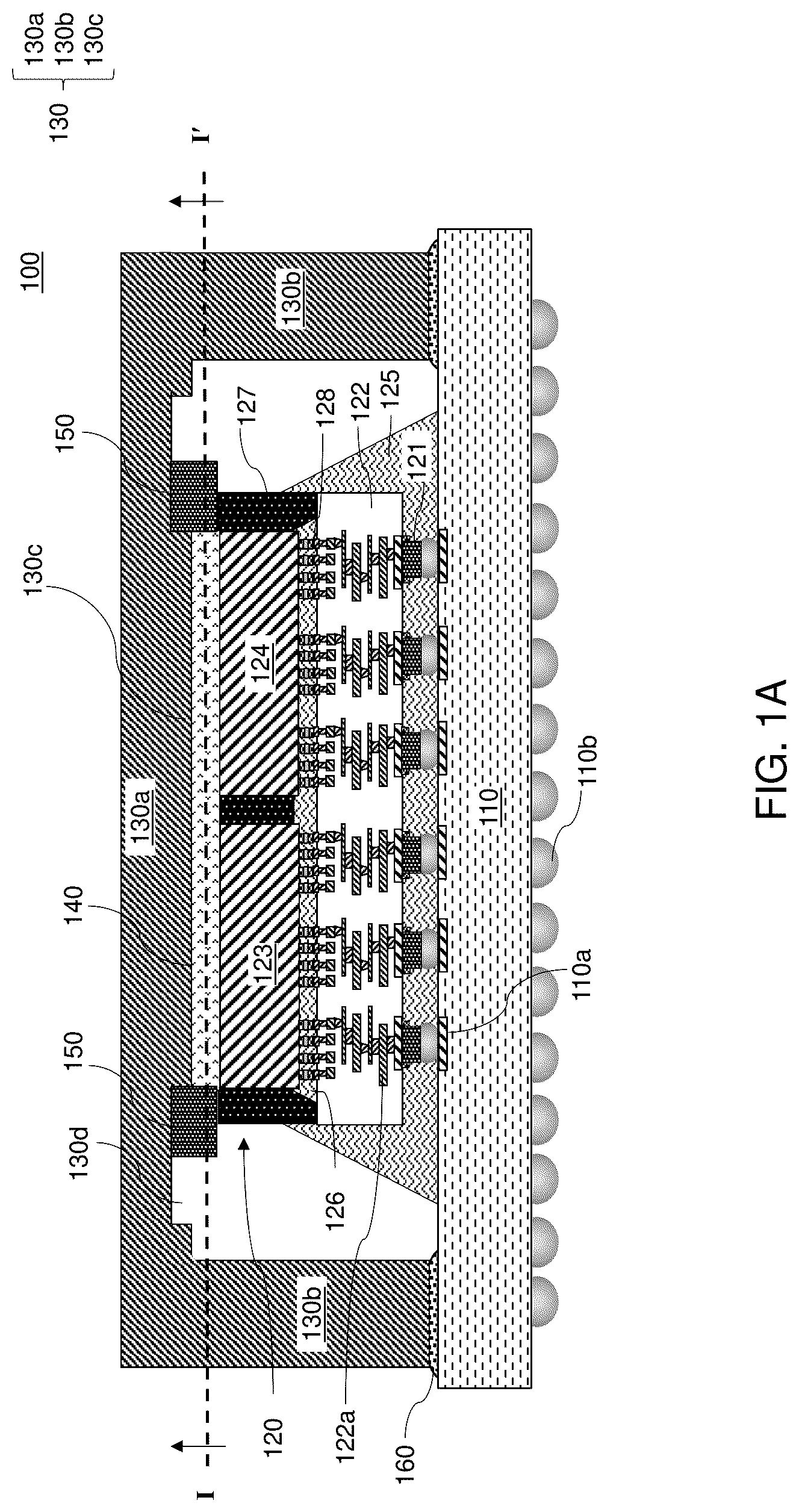 Patent US12568824 — Package assembly including liquid alloy thermal interface material (TIM) and seal ring around the liquid alloy TIM and methods of forming the same — Figure 1