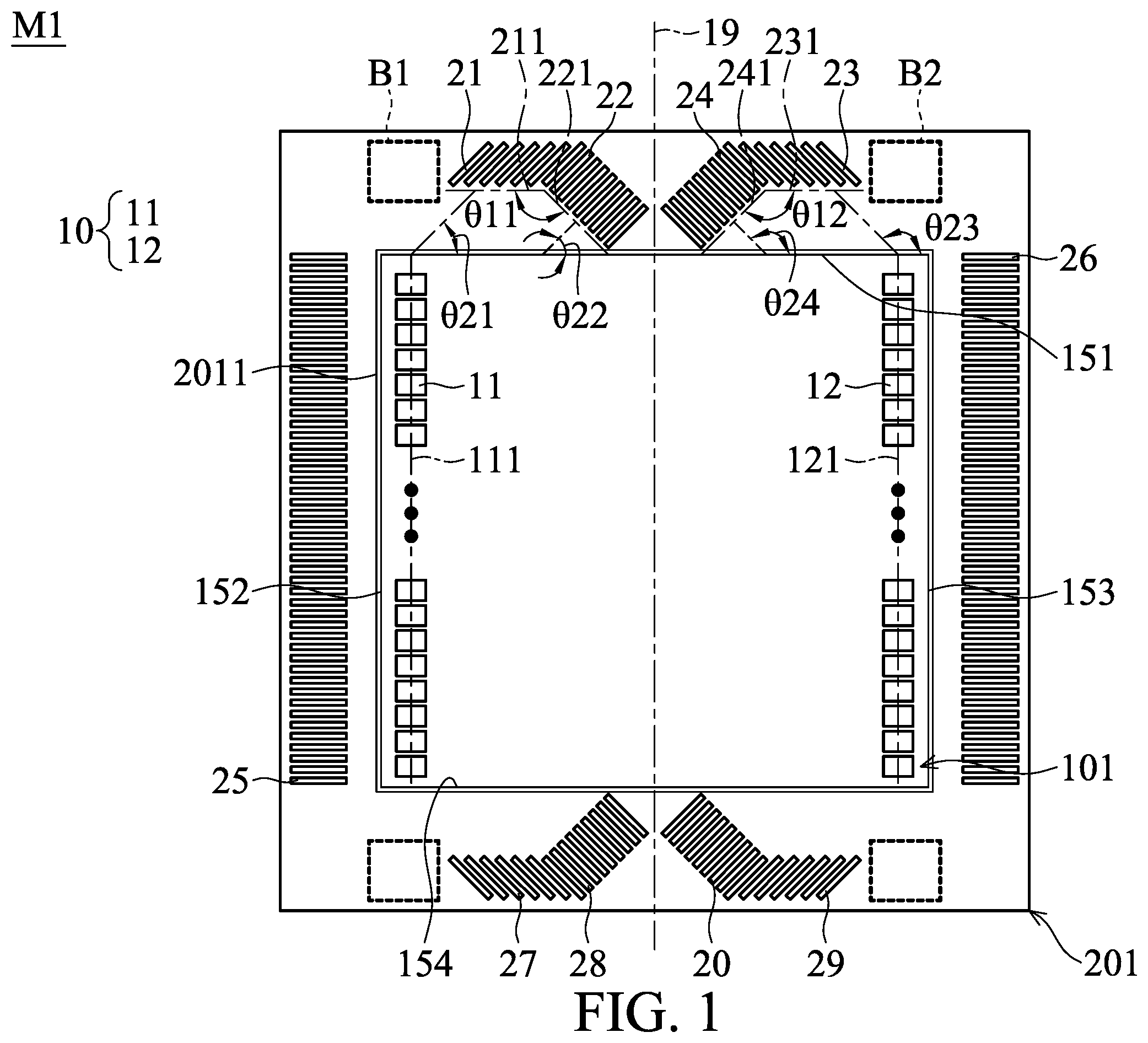 Patent US12568835 — Chip-on-board module — Figure 1