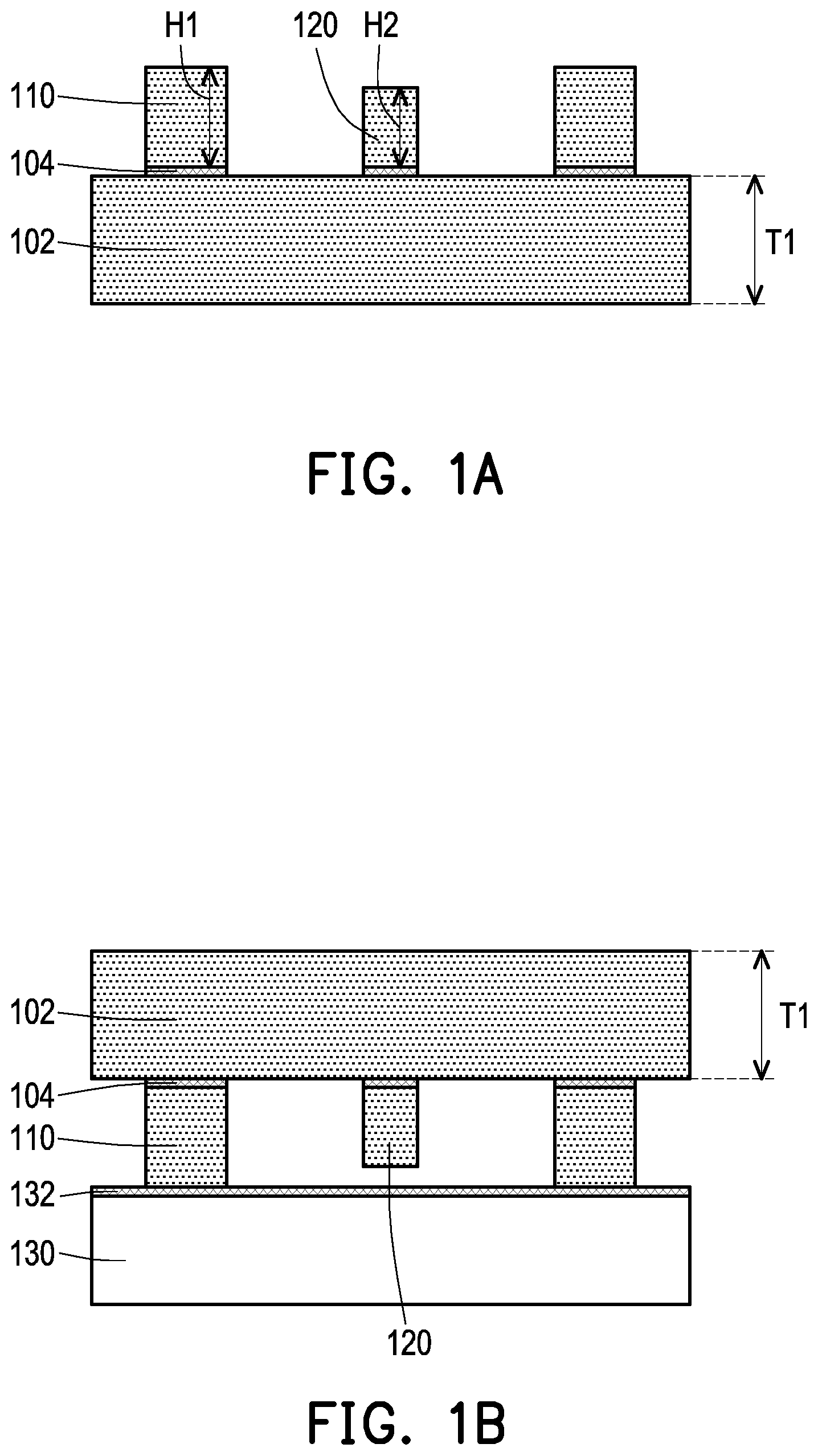 Patent US12568854 — Semiconductor packages having semiconductor blocks surrounding semiconductor device — Figure 1