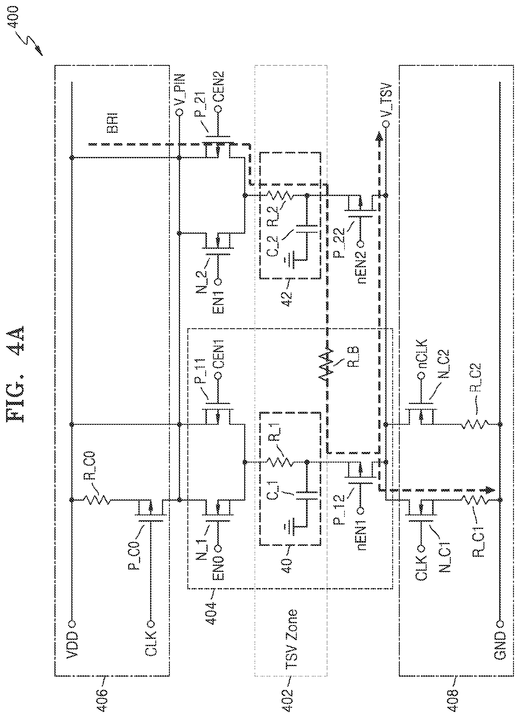 Patent US12568860 Figure 5 – Semiconductor device including through-silicon via (TSV) test device and operating method thereof