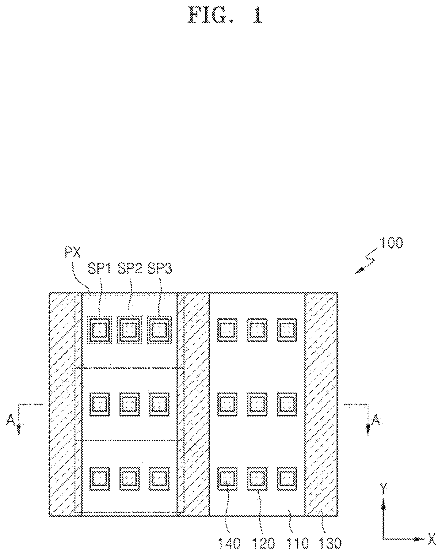 Patent US12568861 Figure 1 – Micro semiconductor chip transfer substrate and method of manufacturing display apparatus