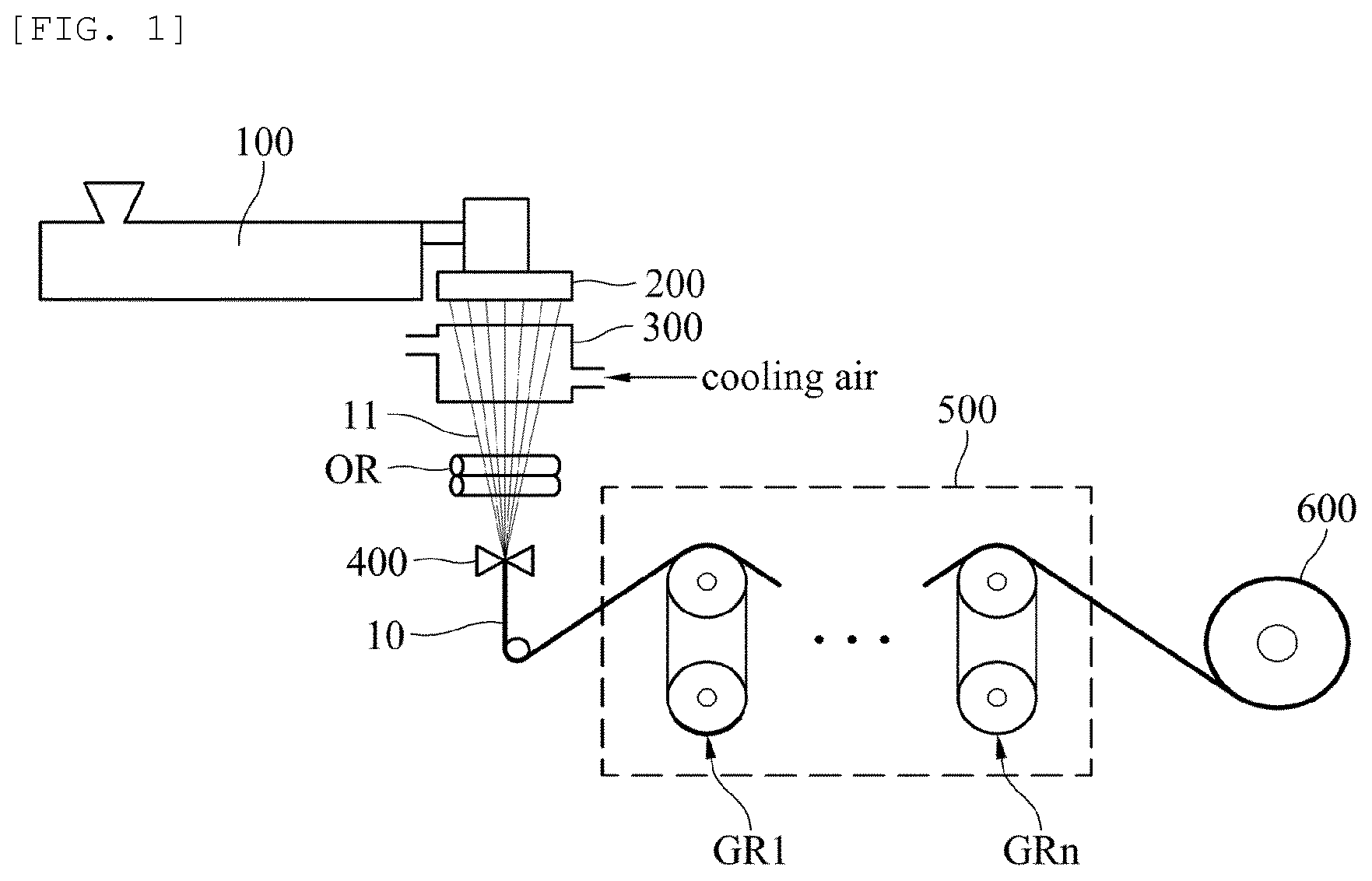 Patent US12569015 — Functional fabric — Figure 1
