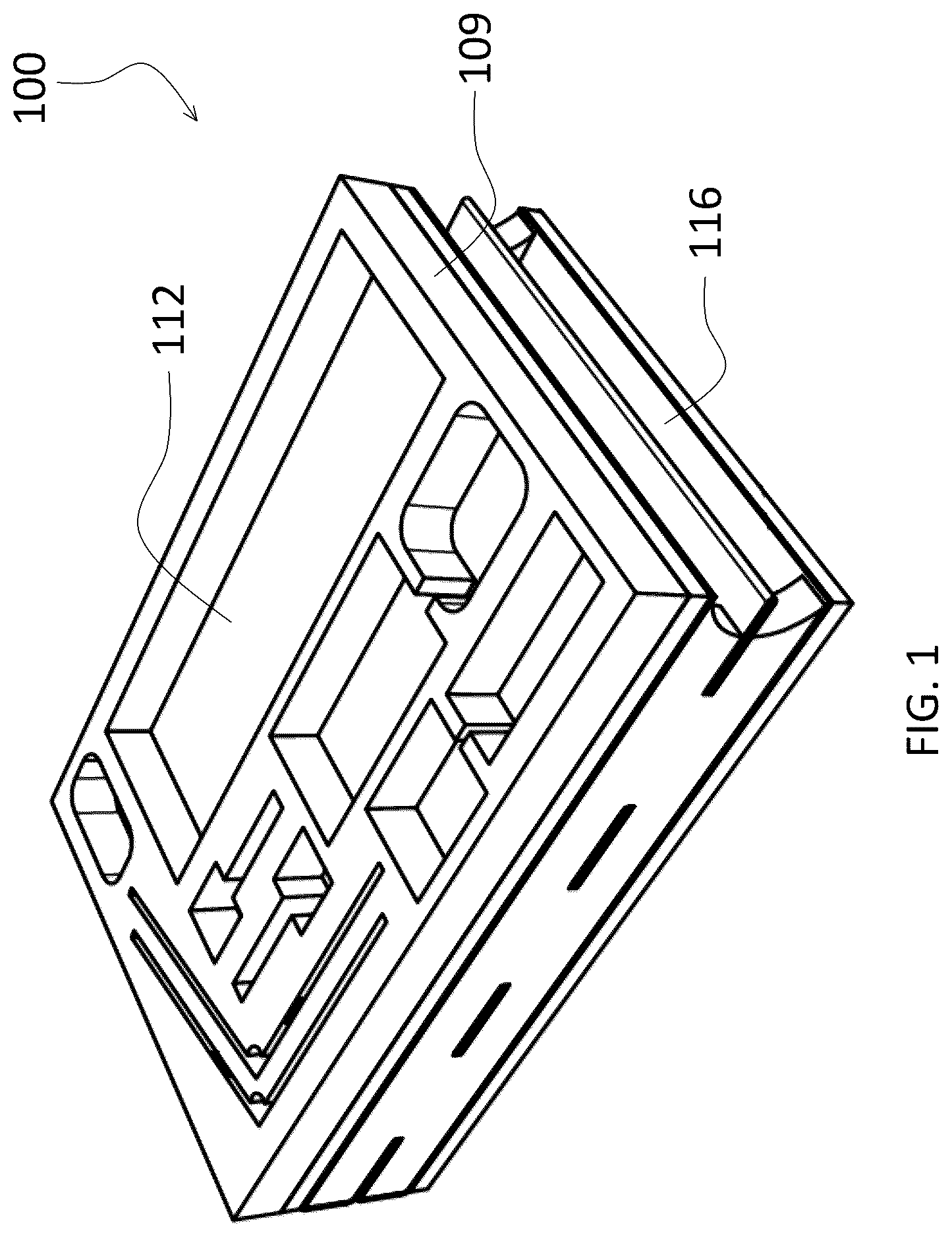 Patent US12569042 — Apparatus and method for mobile office — Figure 1