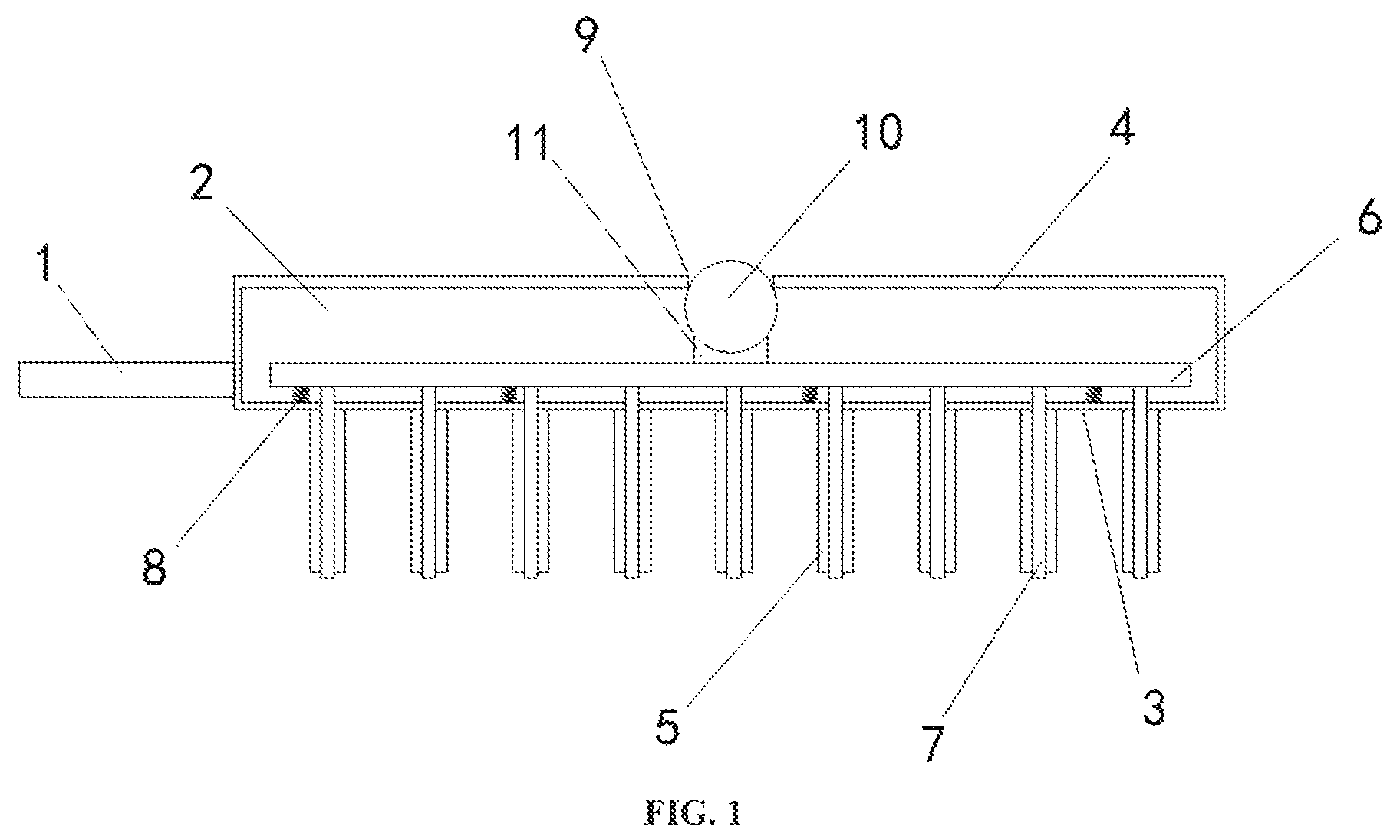 Patent US12569047 — Healthcare comb — Figure 1