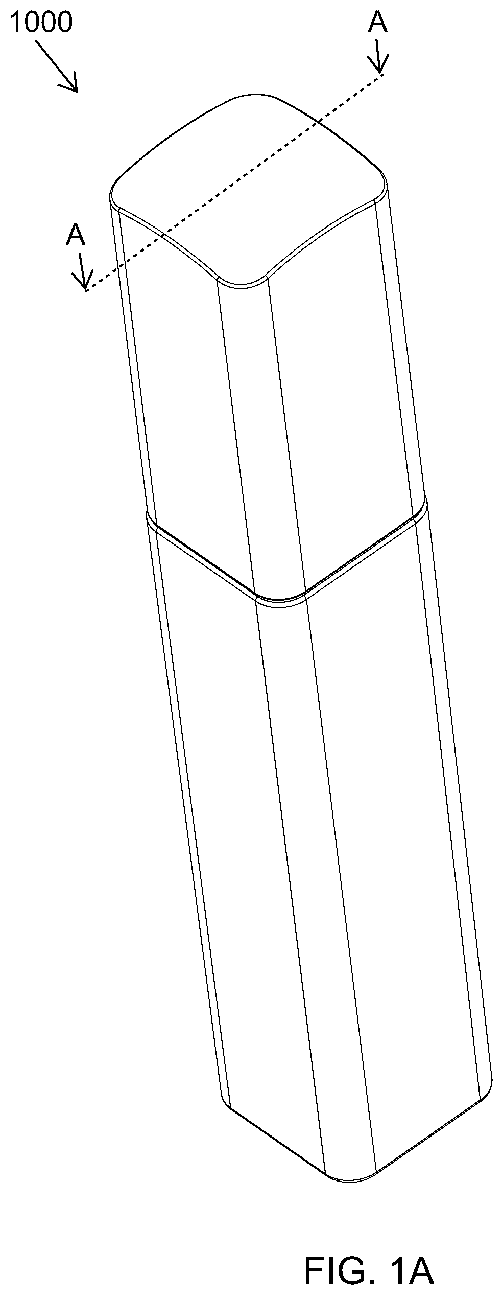Patent US12569050 — Applicator head for applying a cosmetic product — Figure 1