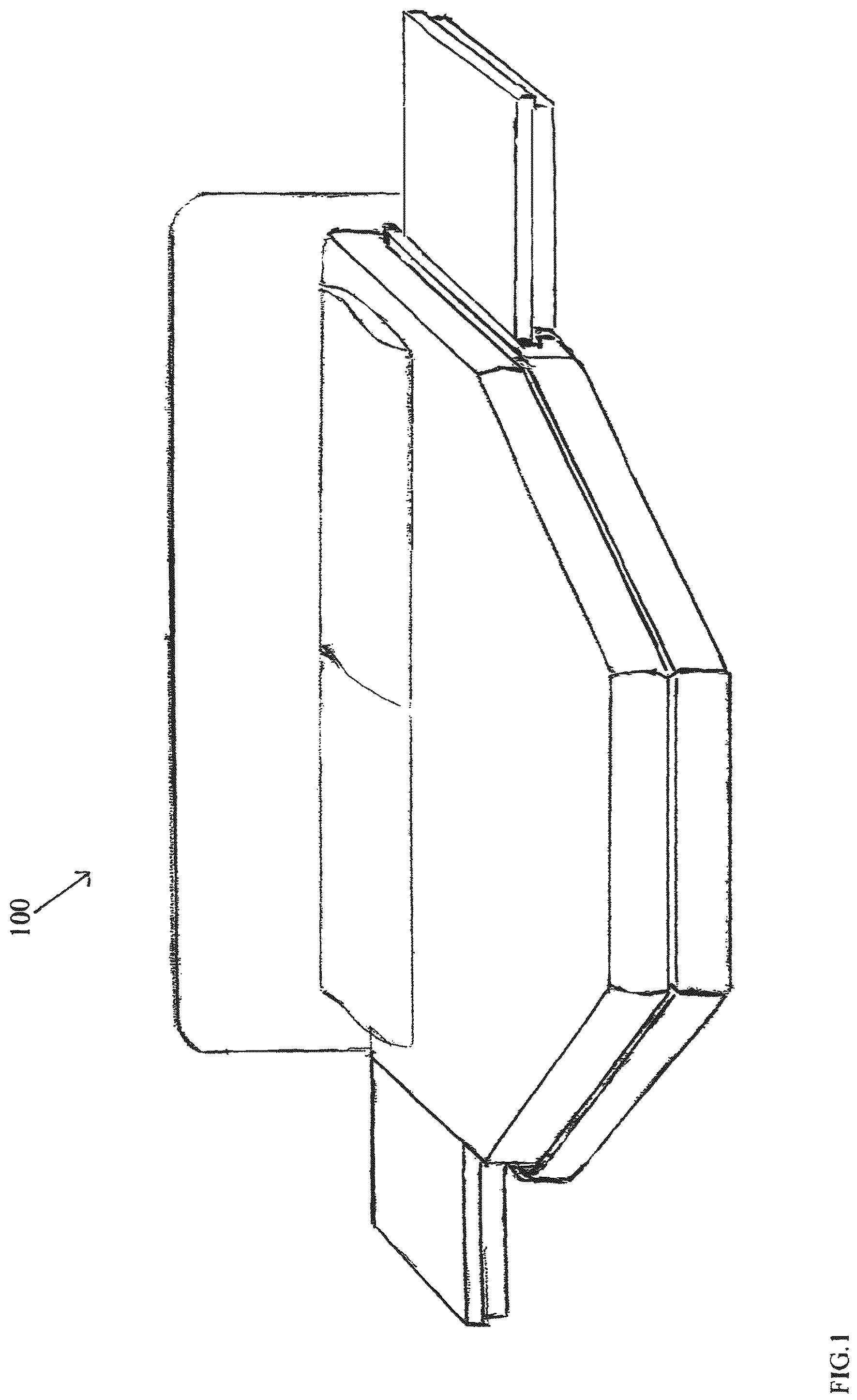 Patent US12569070 — Hexagonal bed structure — Figure 1