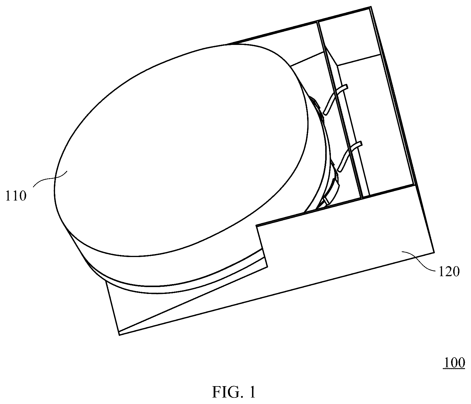 Patent US12569105 — Cleaning system — Figure 1