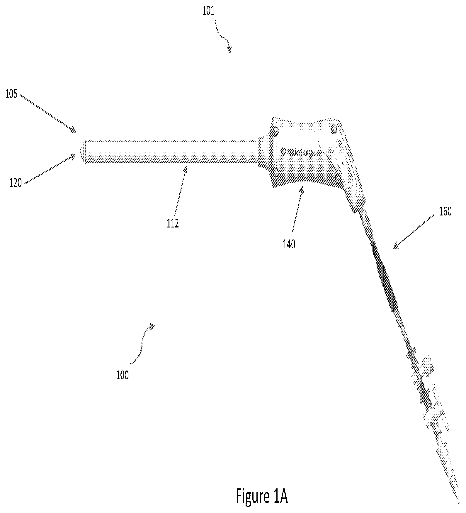 Patent US12569119 — Optical bulb for surgical instrument port — Figure 1