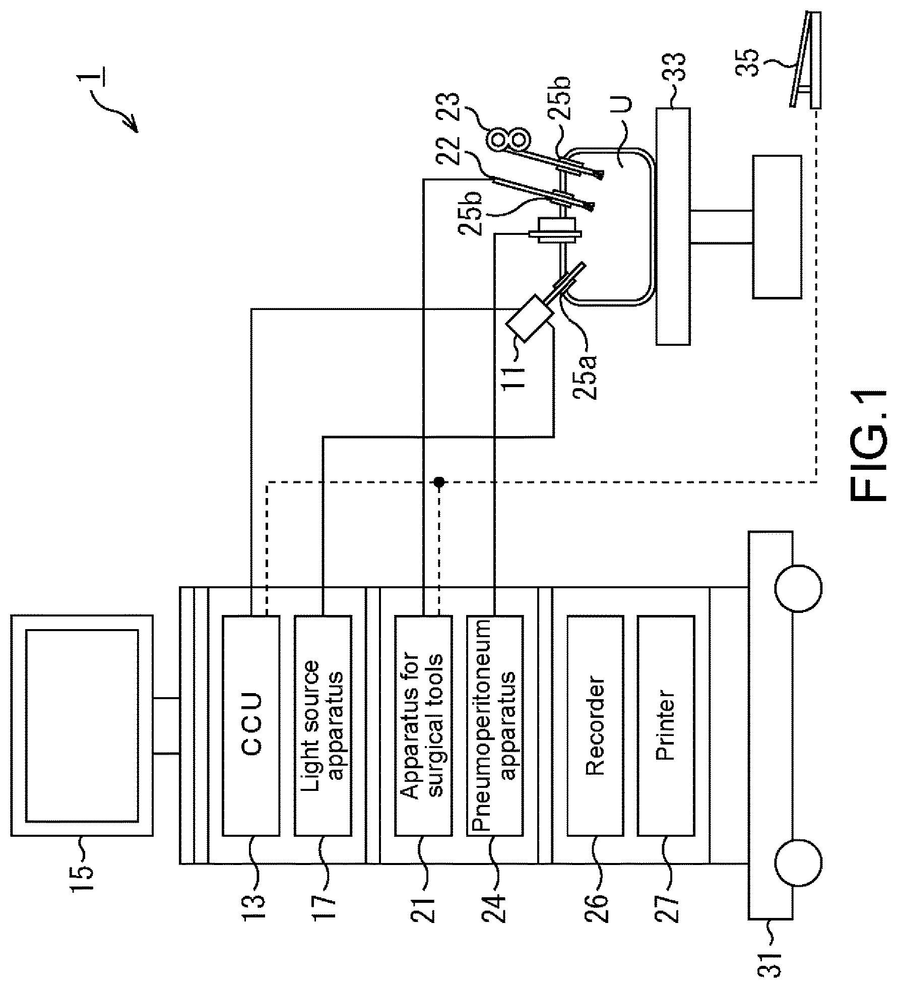 Patent US12569125 Figure 1 – Medical imaging system, medical imaging processing method, and medical information processing apparatus
