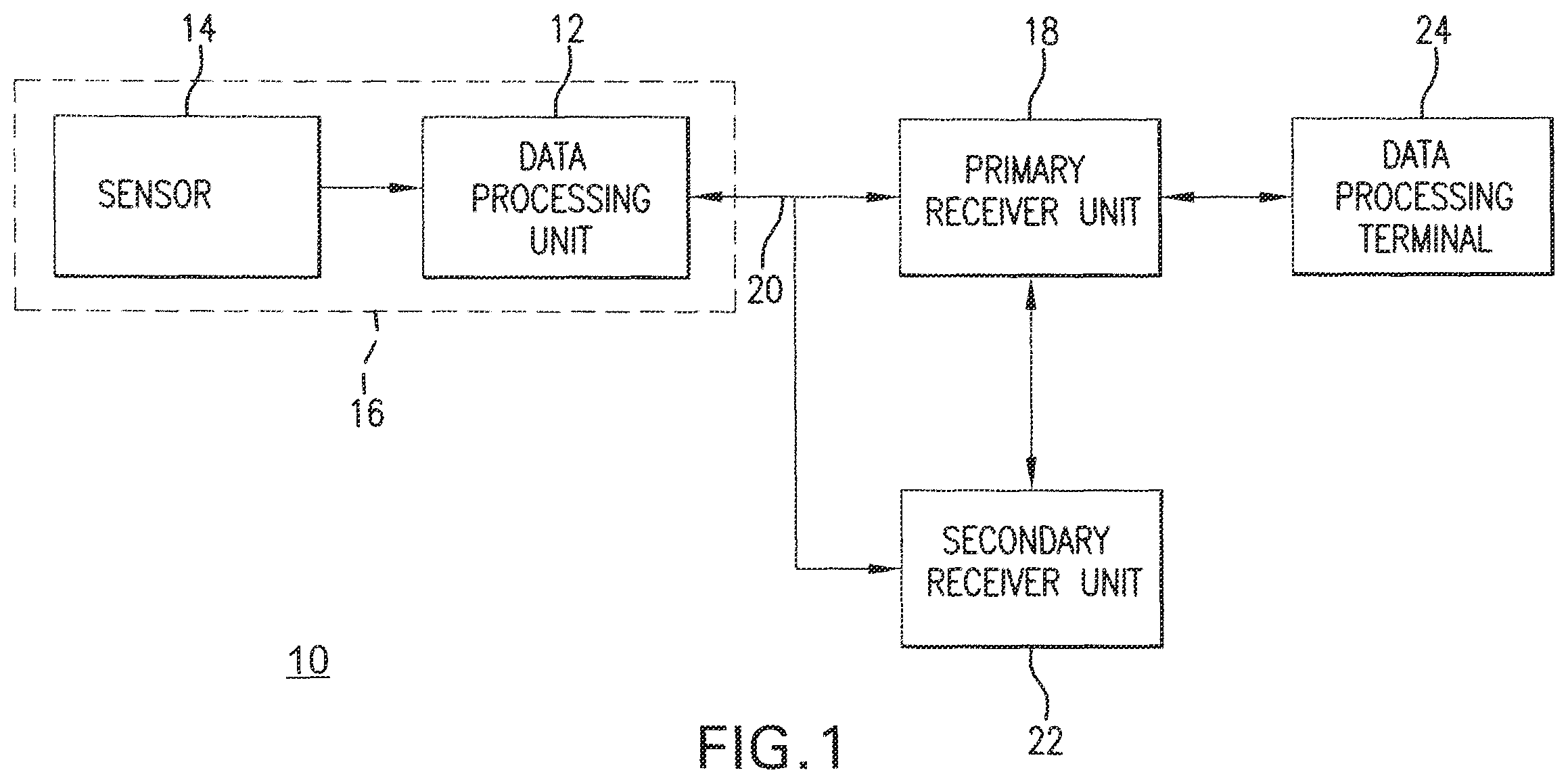 Patent US12569173 Figure 1 – Analyte sensor and apparatus for insertion of the sensor