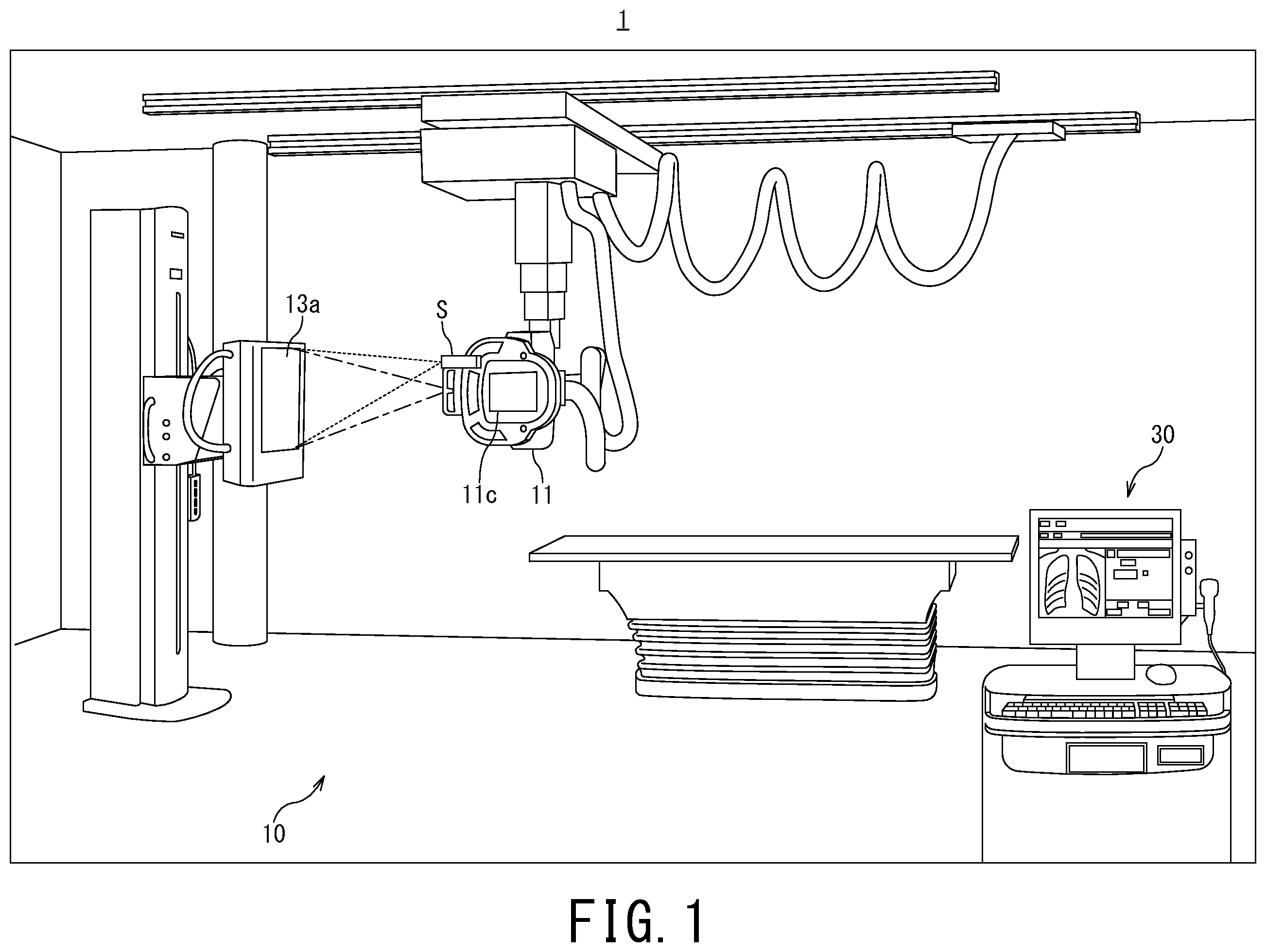 Patent US12569211 — X-ray diagnostic apparatus and image processing method — Figure 1