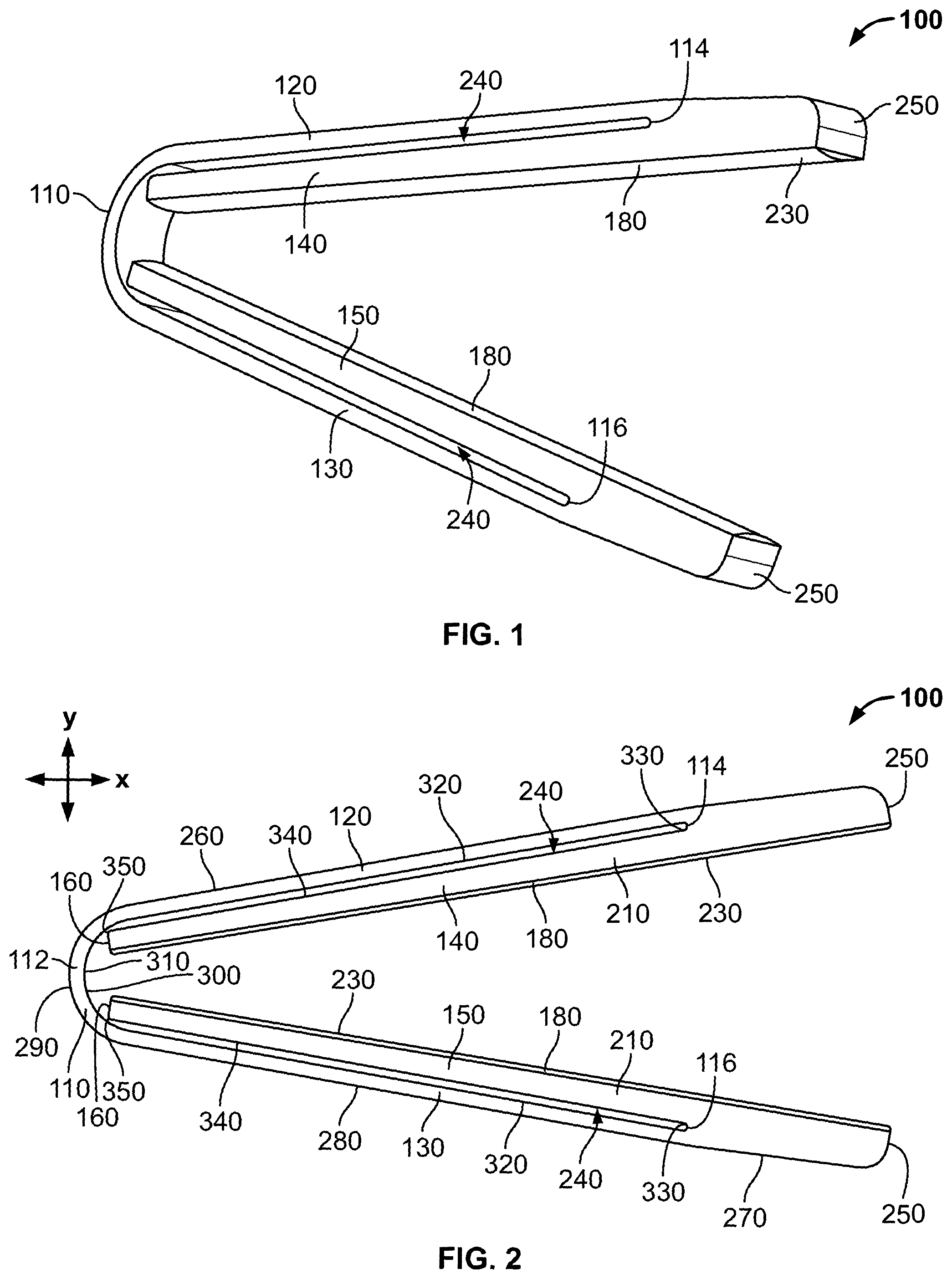 Patent US12569255 — Occlusion clip — Figure 1