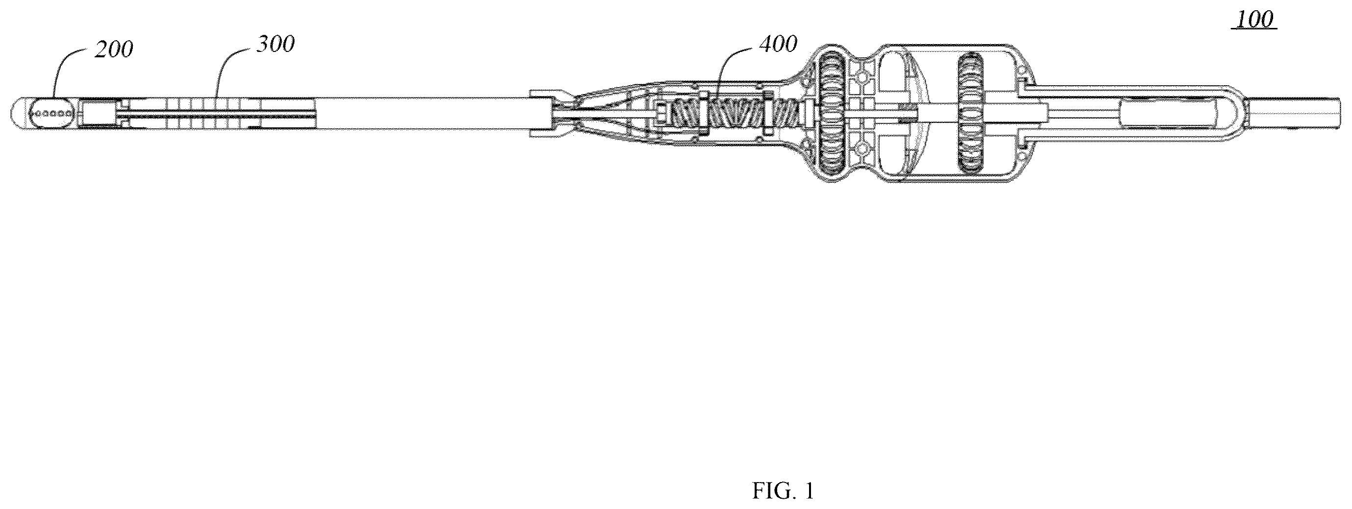 Patent US12569269 Figure 1 – Bendable cutting apparatus for myocardium and system with the same