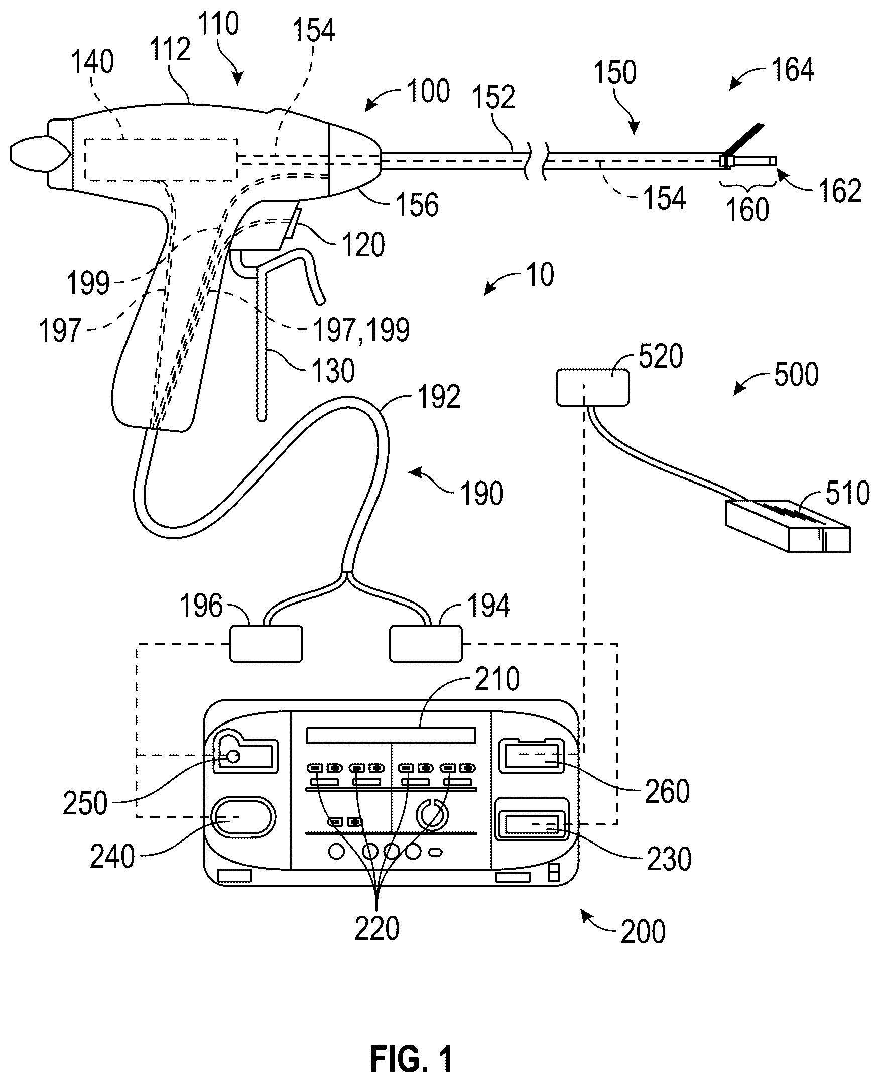 Patent US12569271 — Surgical instruments, systems, and methods incorporating an ultrasonic transducer — Figure 1