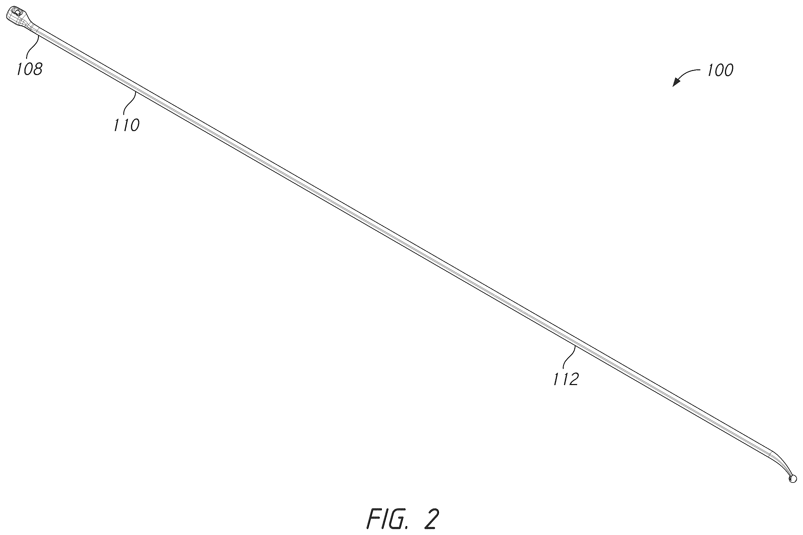 Patent US12569281 Figure 2 – Bone tie and bone tie inserter